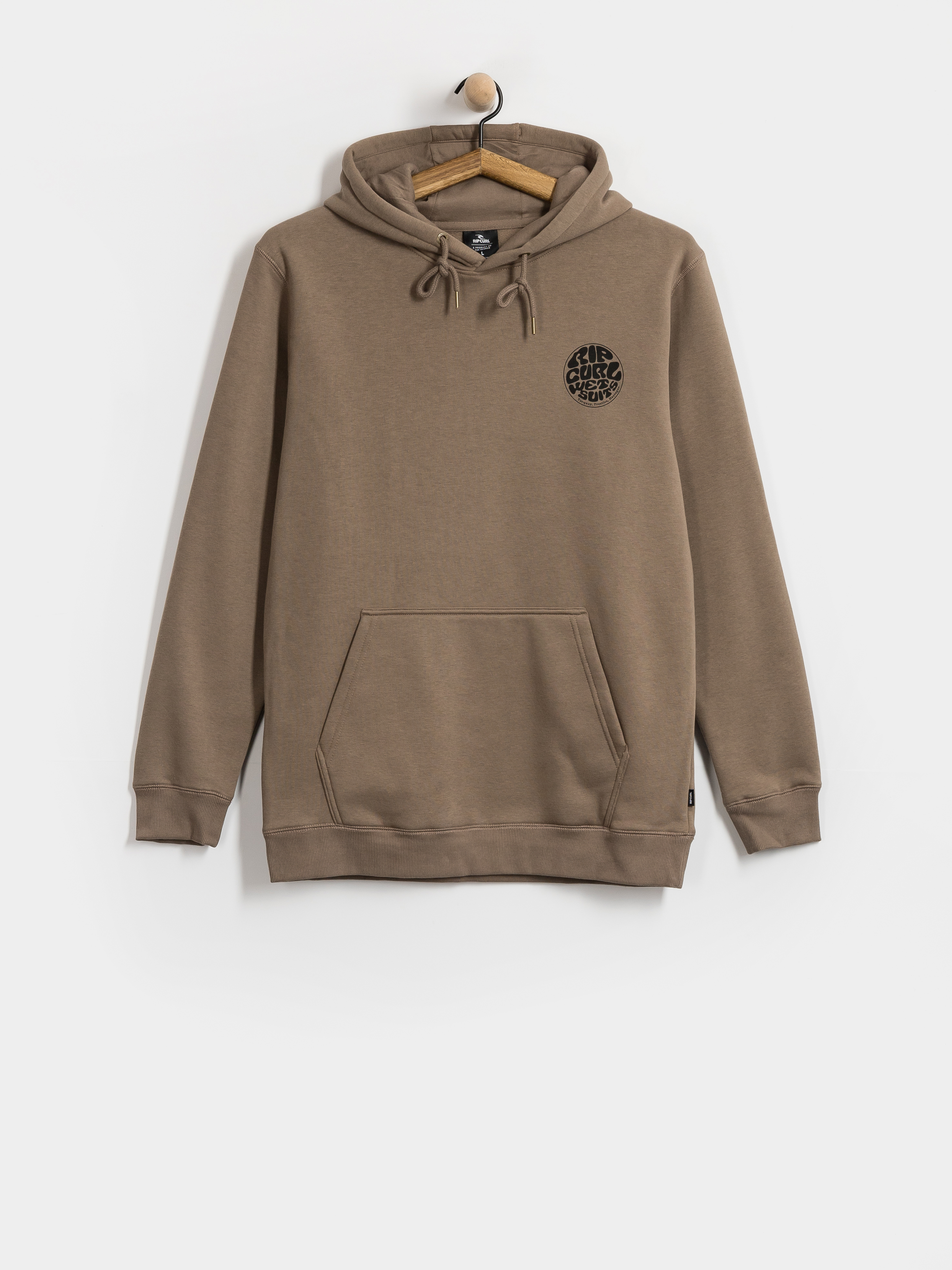 Суитшърт с качулка Rip Curl Wetsuit Icon HD (walnut)