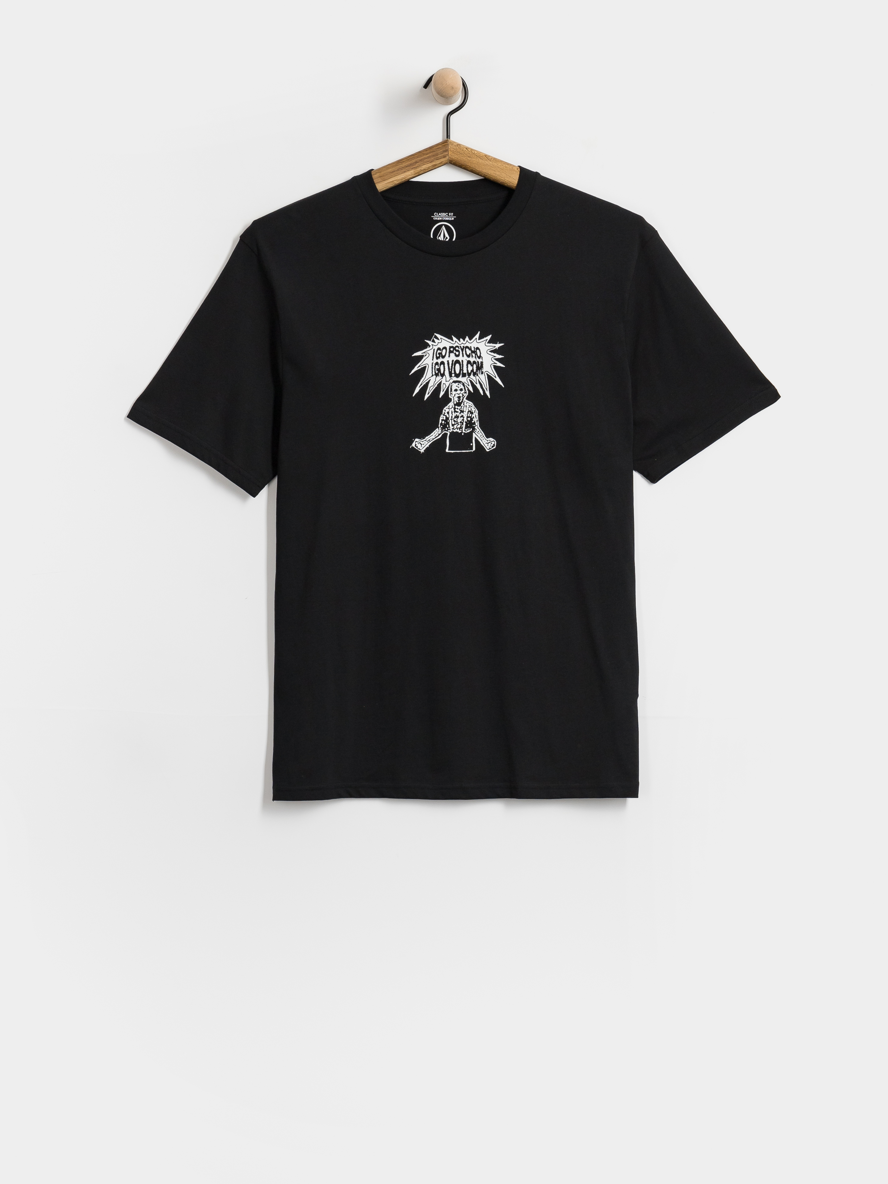 Тениска Volcom I Go Psycho Bsc (black)