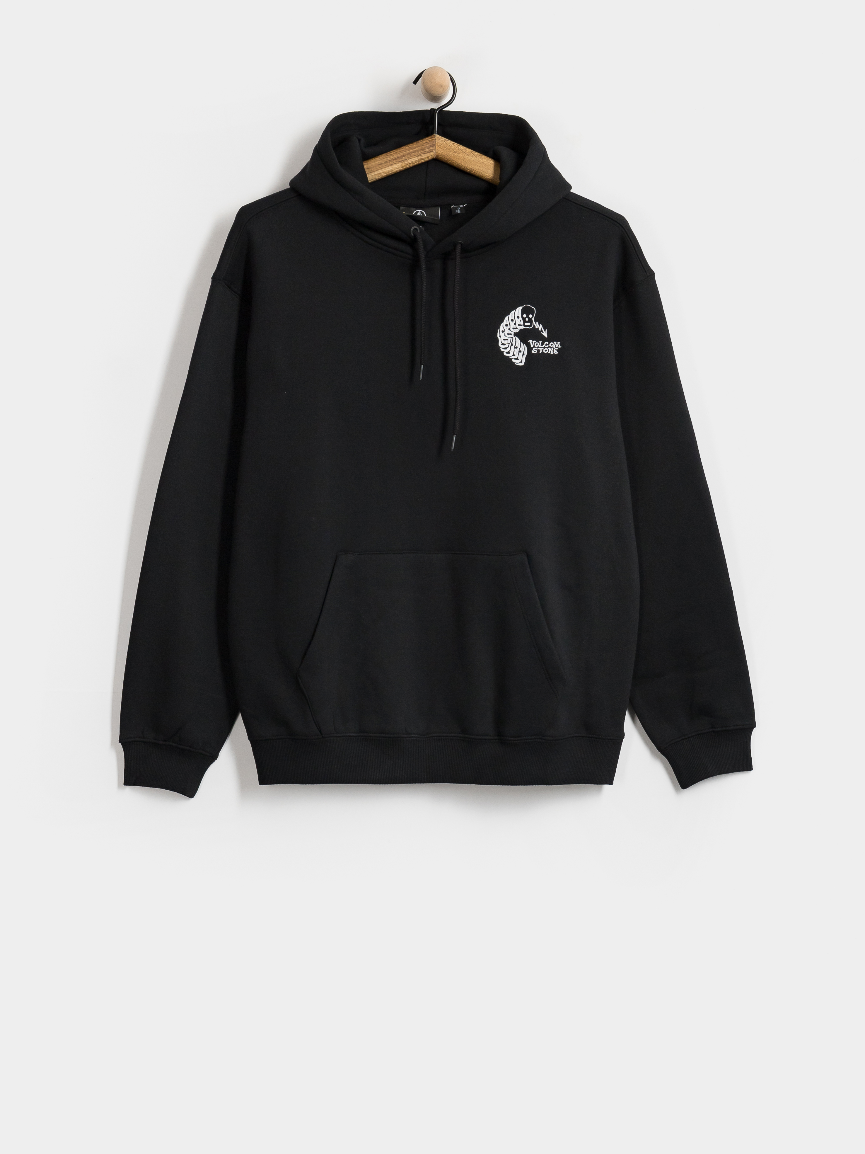 Суитшърт с качулка Volcom Noder HD (black)