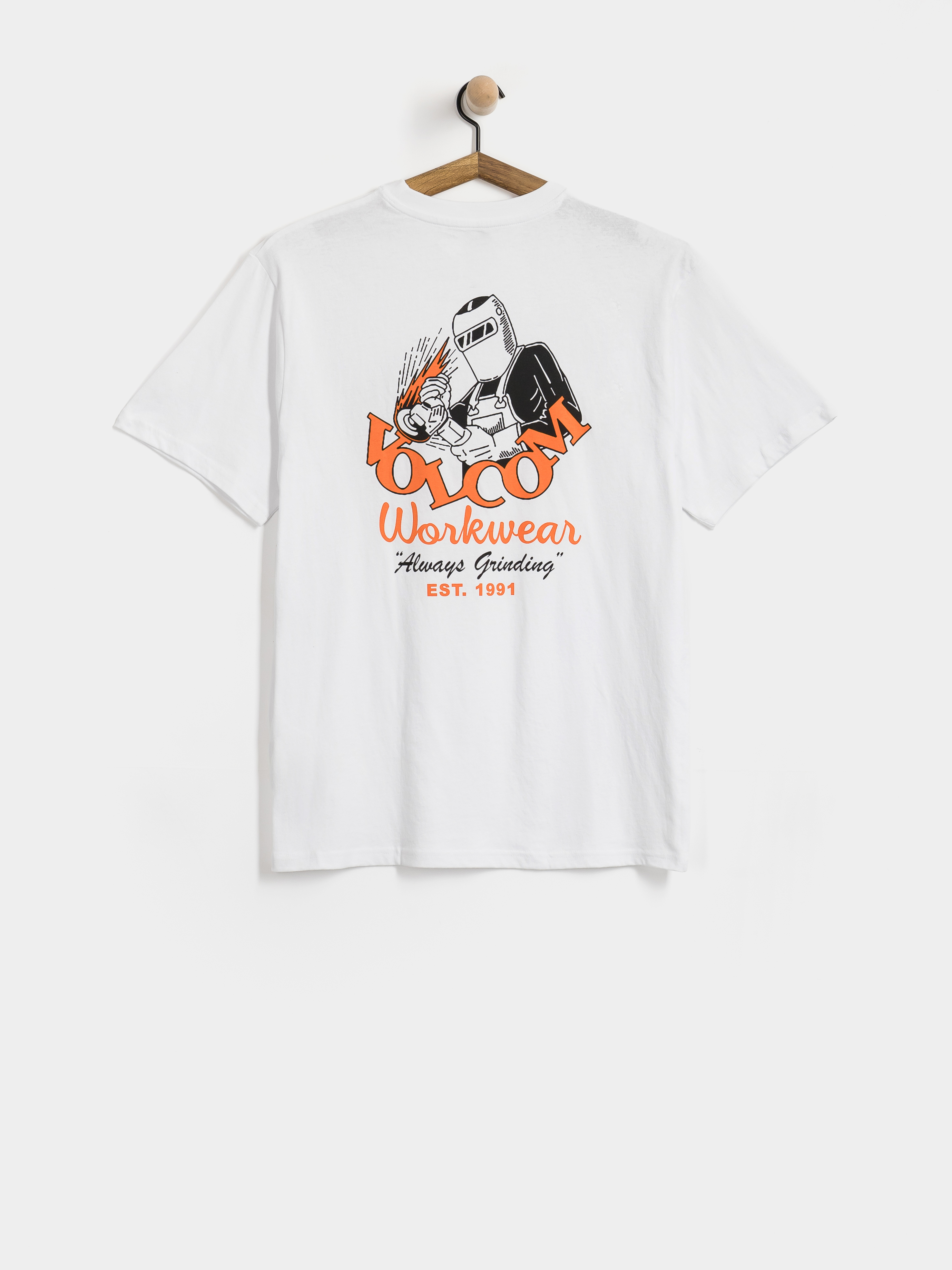 Тениска Volcom Always Grinding (white)