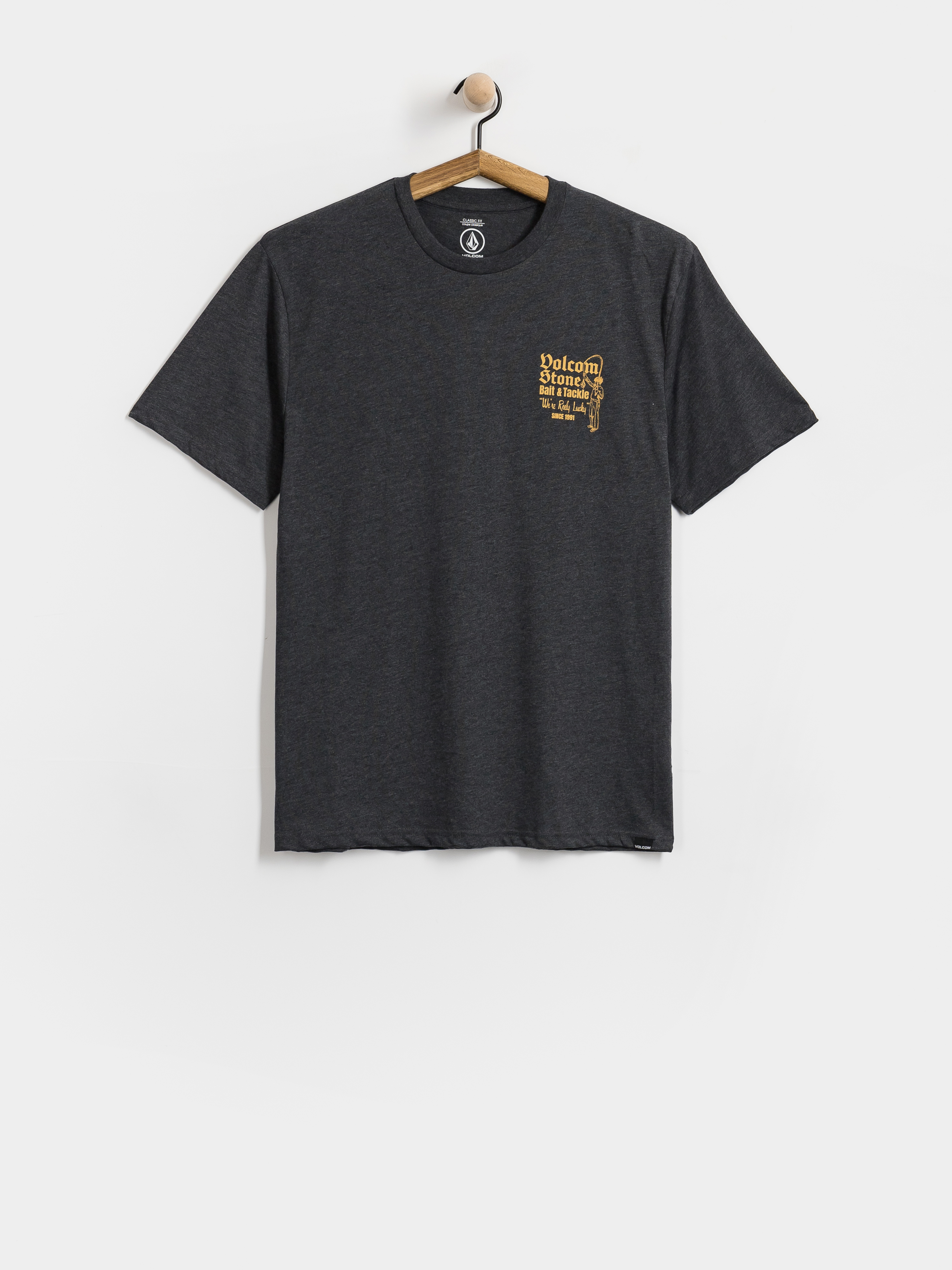 Тениска Volcom Reely Lucky Hth (heather black)