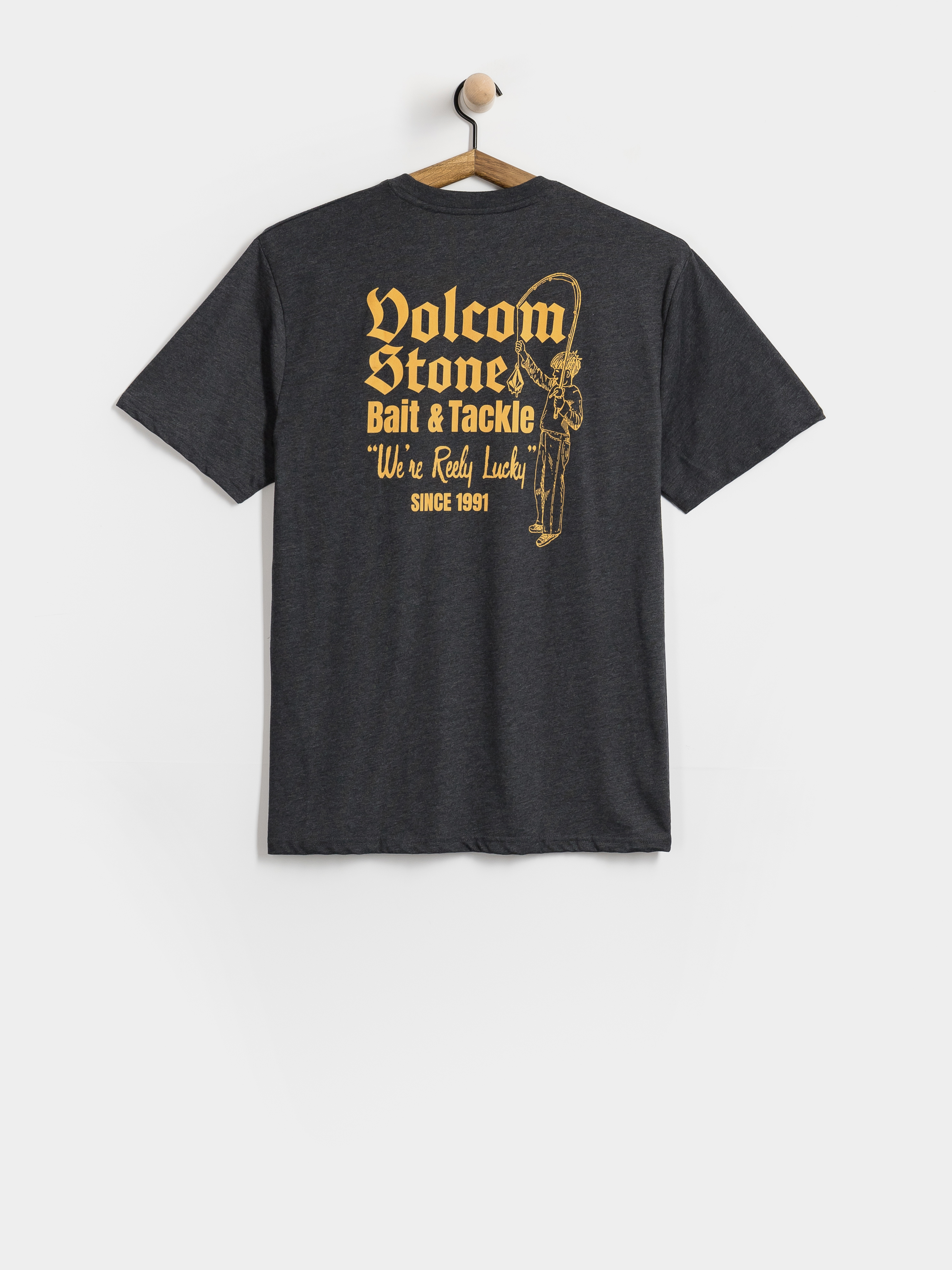 Тениска Volcom Reely Lucky Hth (heather black)