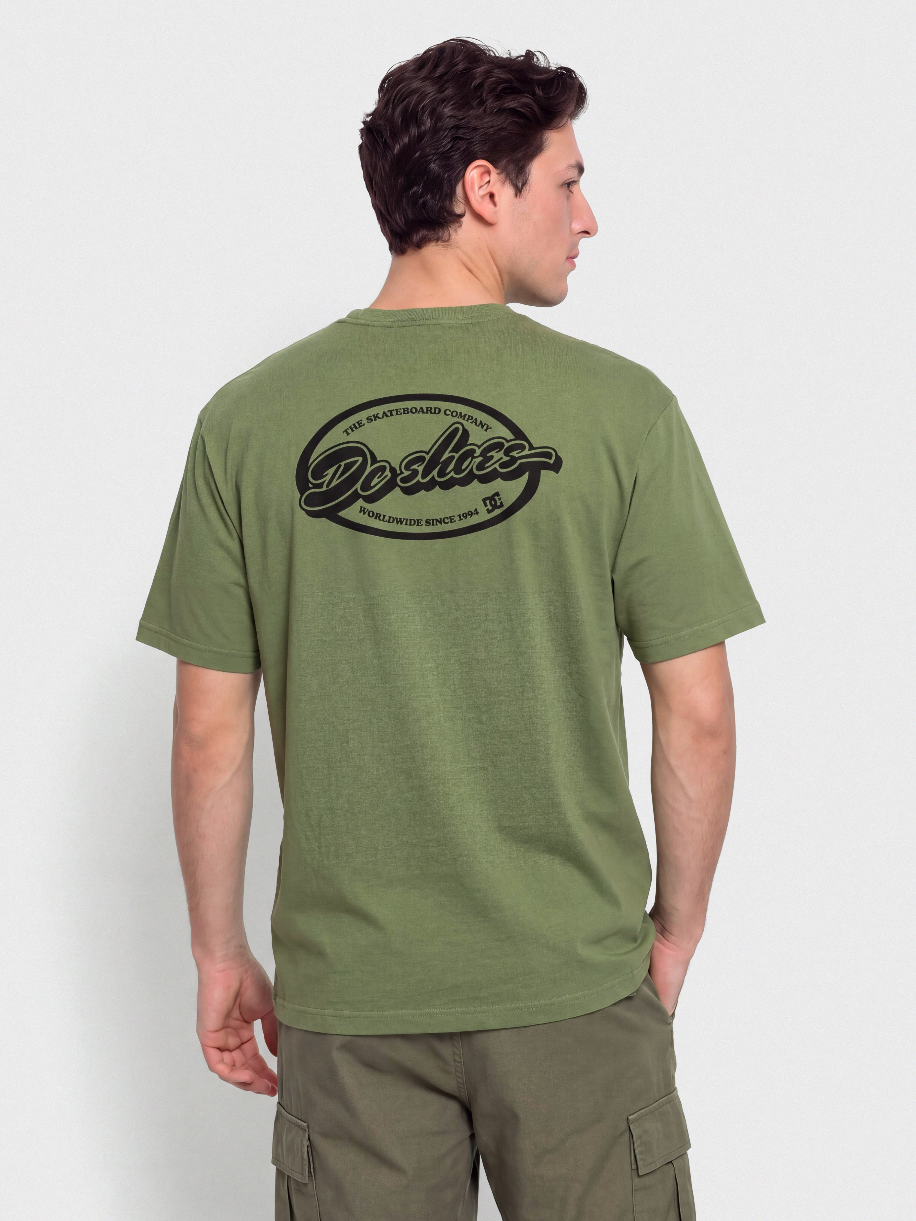 Тениска DC Melted Core (bronze green)