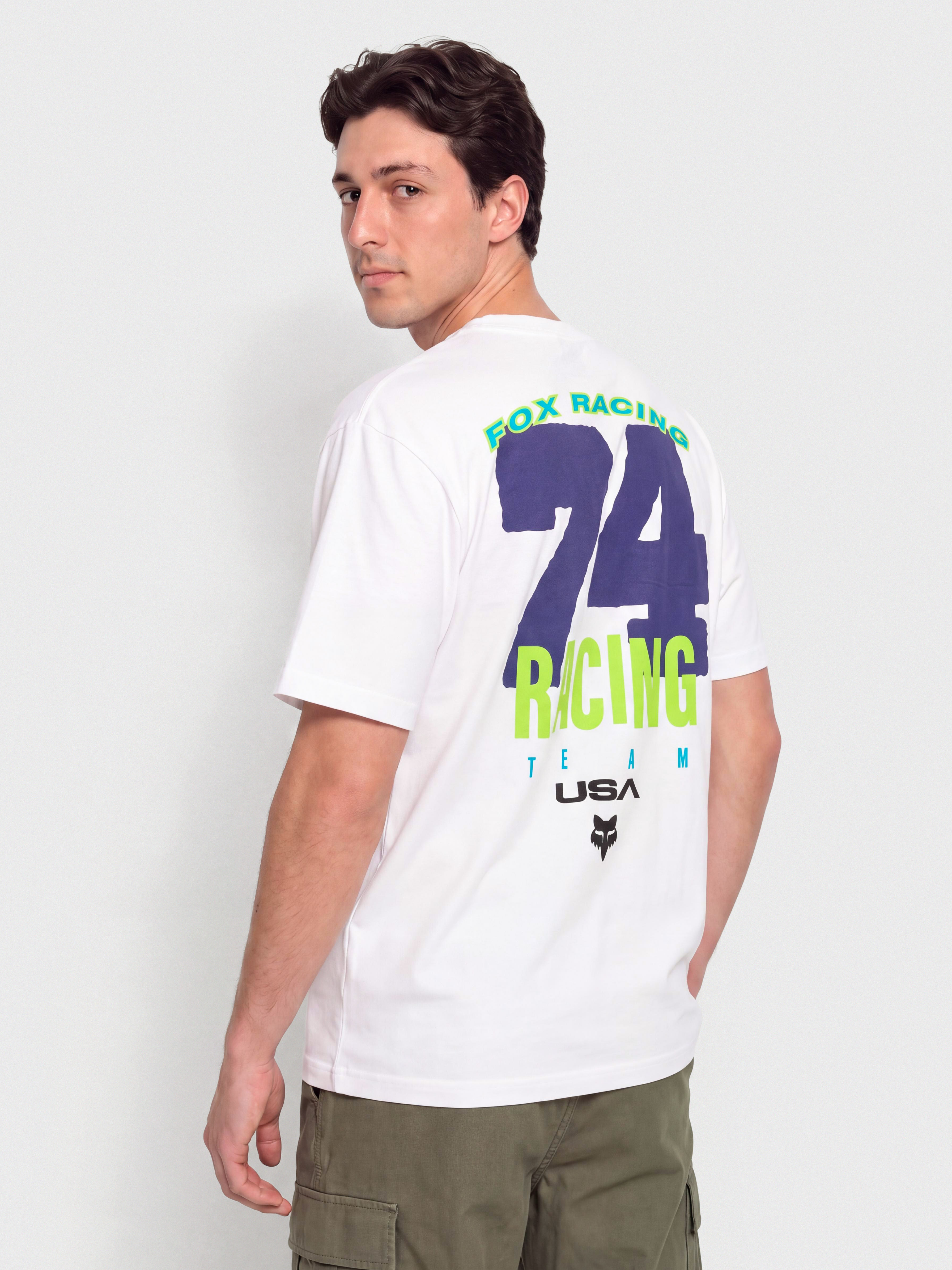 Тениска Fox Hardcore 195 (white)