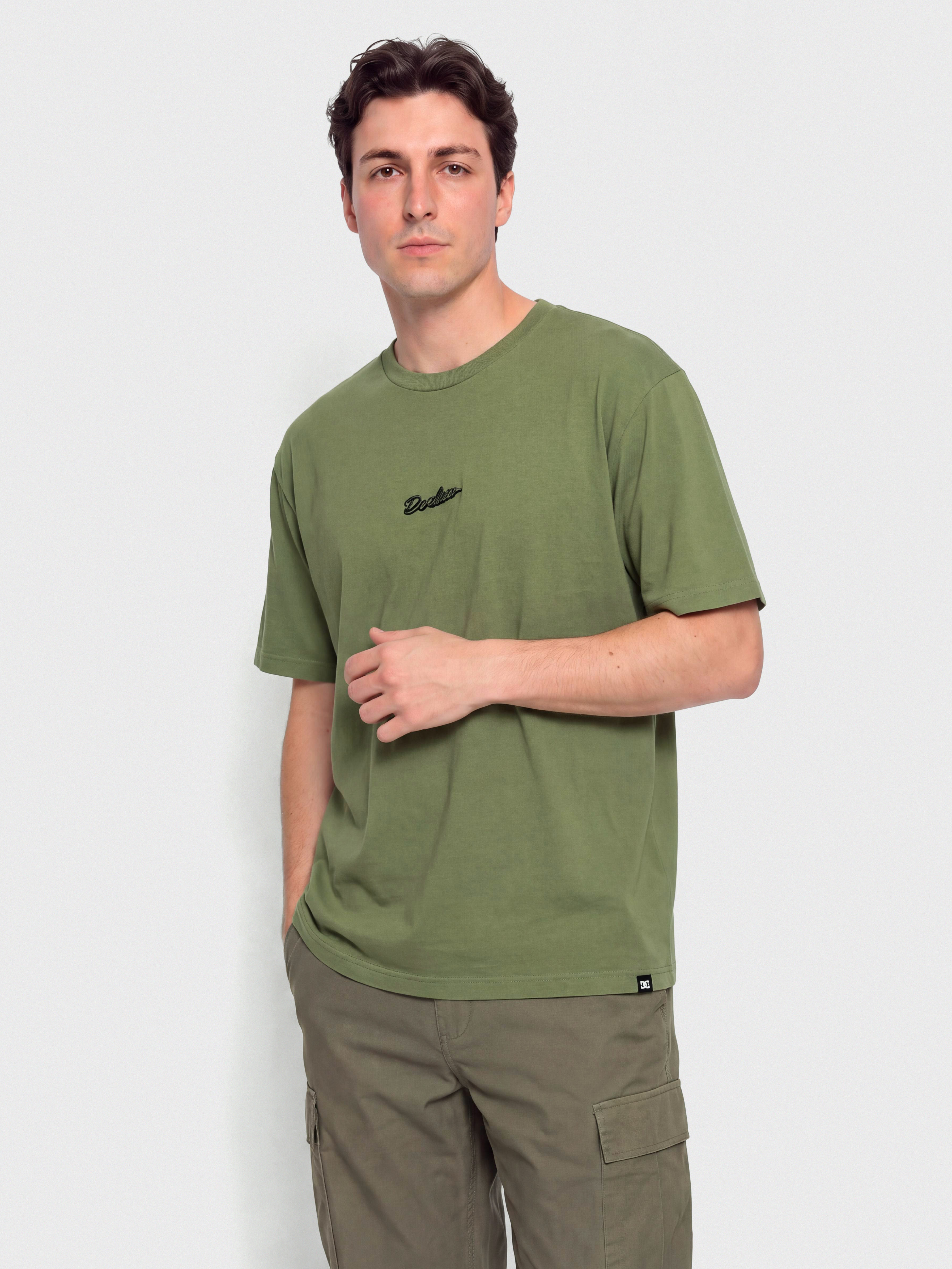 Тениска DC Melted Core (bronze green)