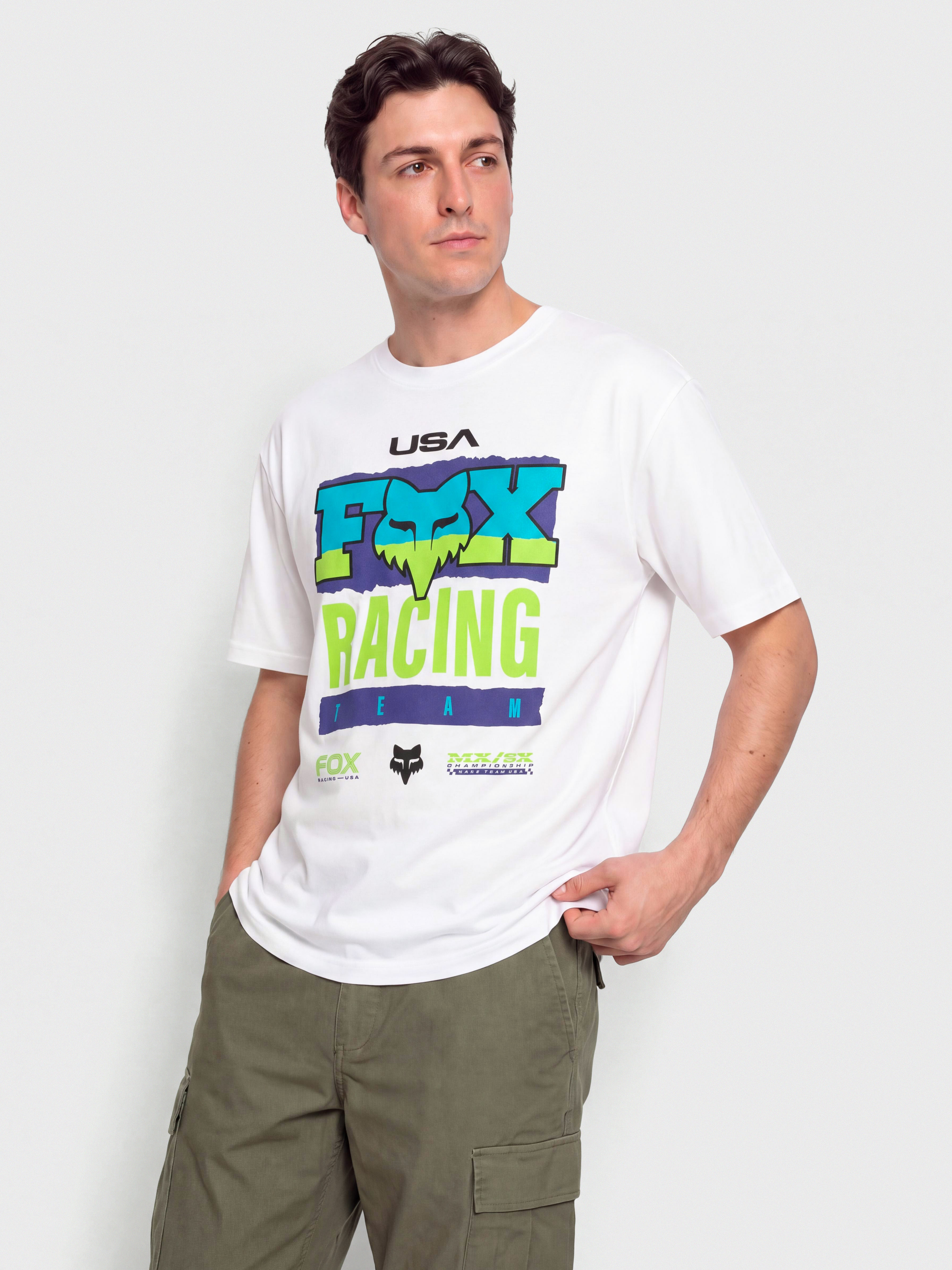 Тениска Fox Hardcore 195 (white)