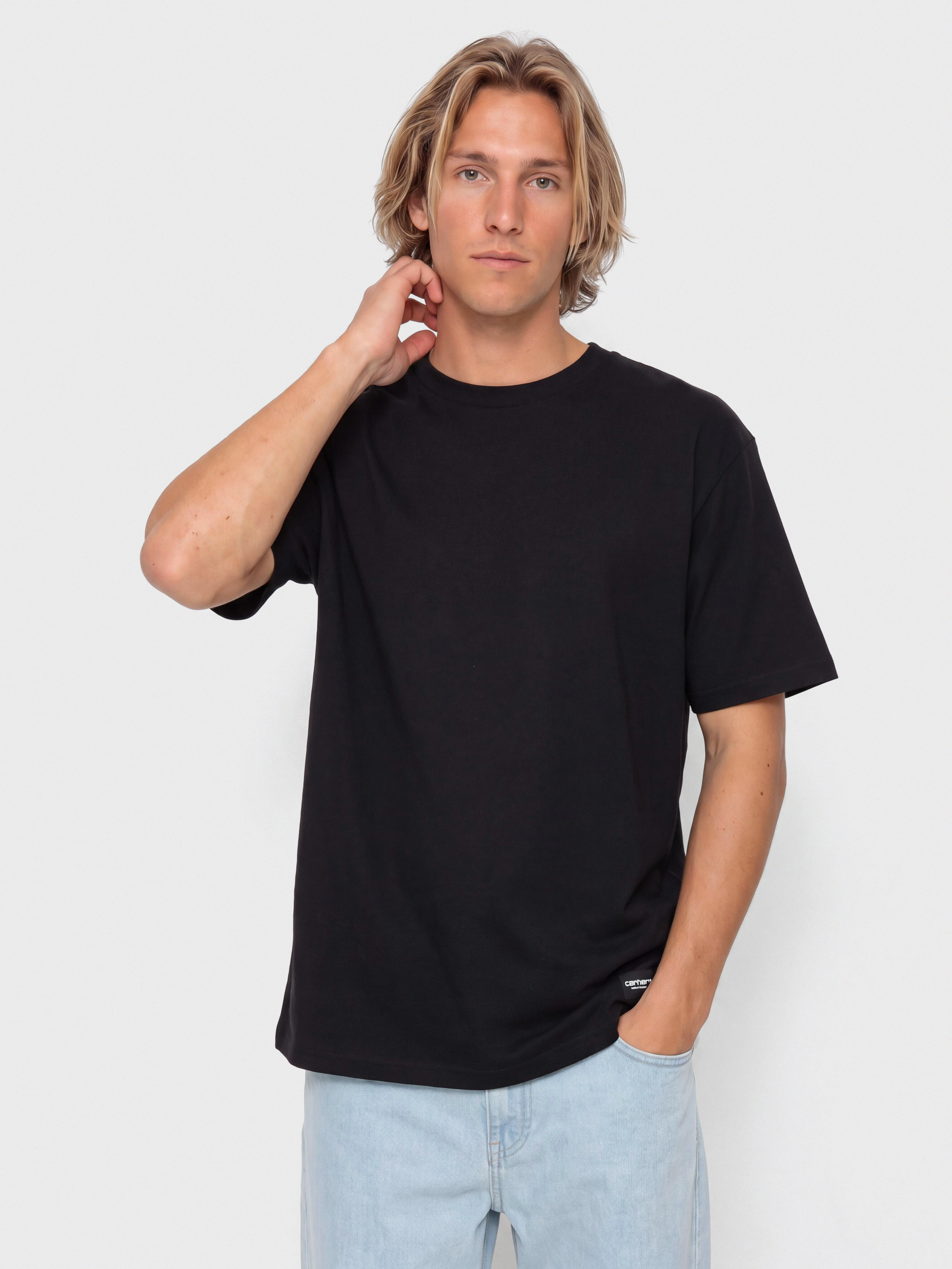 Тениска Carhartt WIP Standard 2 pack (black/black)