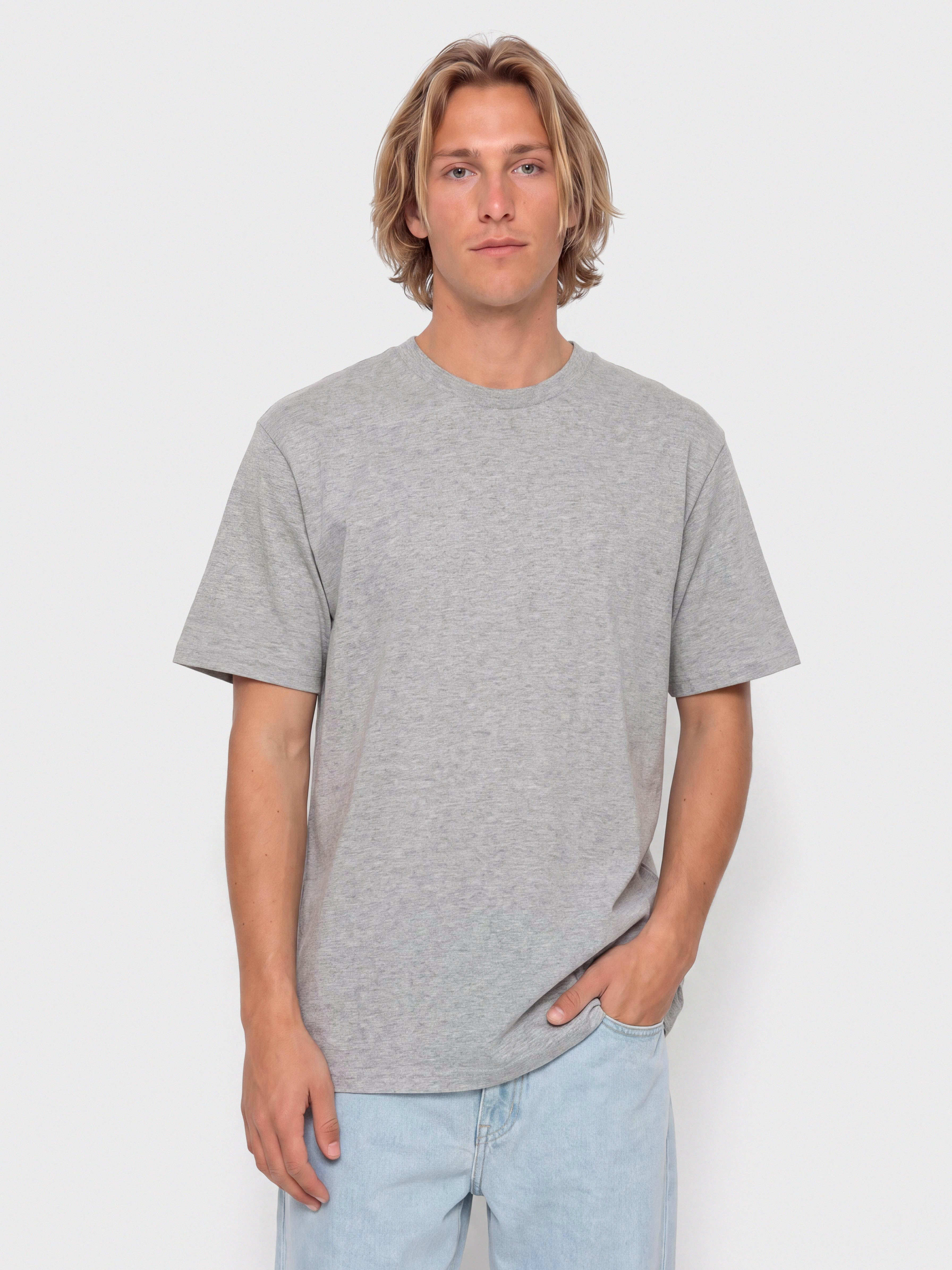 Тениска Carhartt WIP Standard 2 pack (grey heather/grey heather)