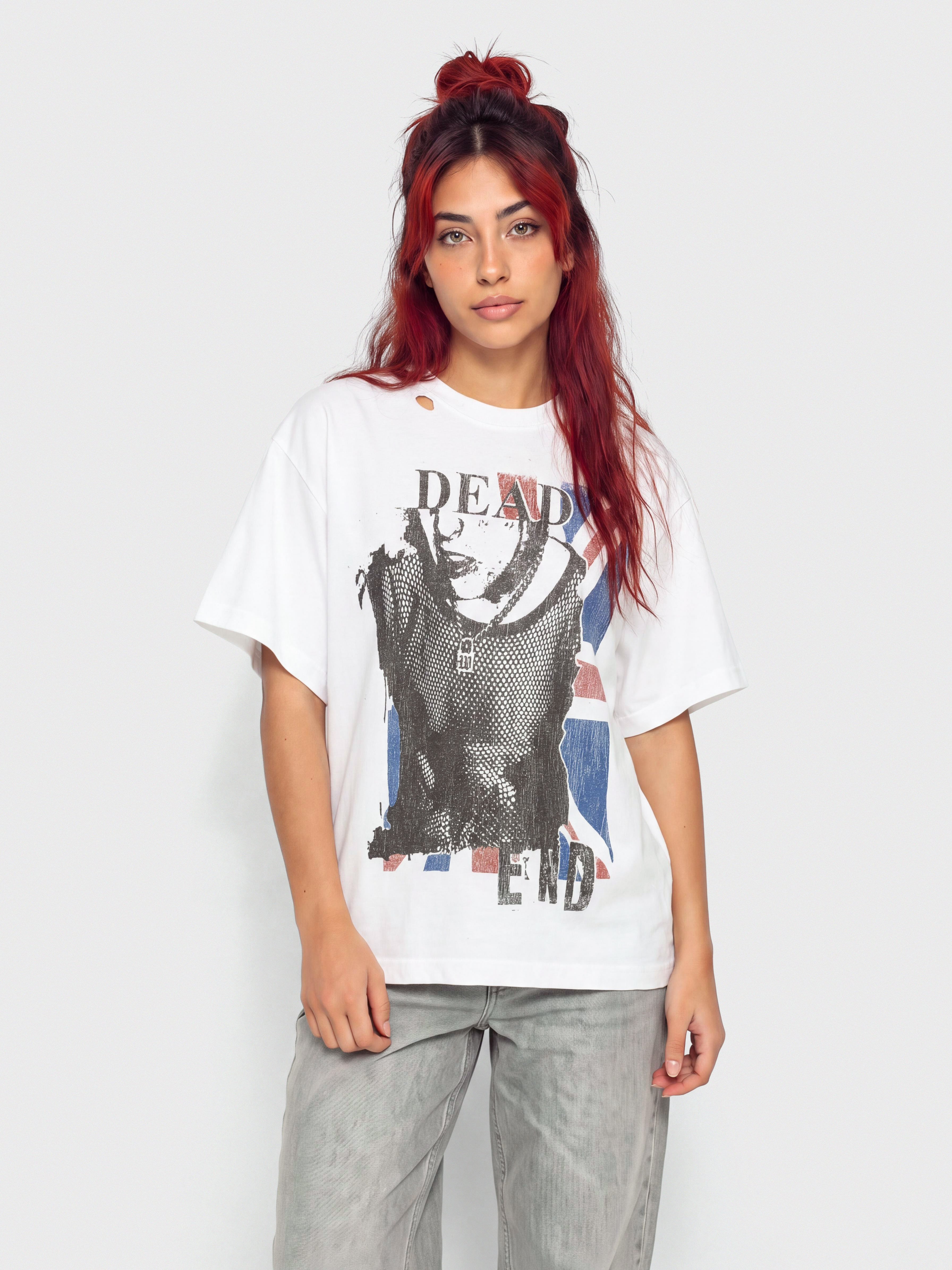 Тениска Wasted Paris Dead End Sleaze (white)
