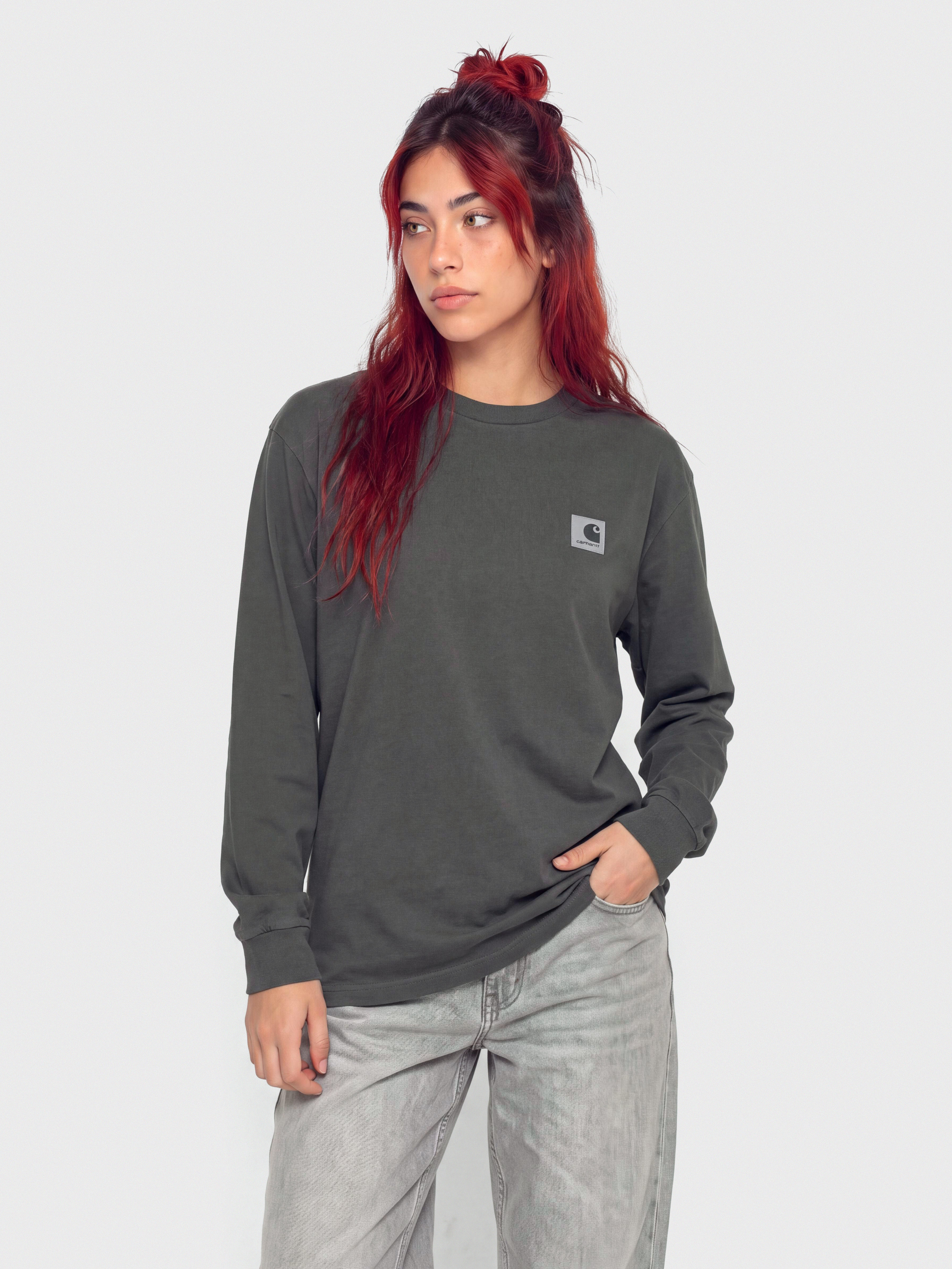 Блуза Carhartt WIP Nelson Wmn (black/garment dyed)