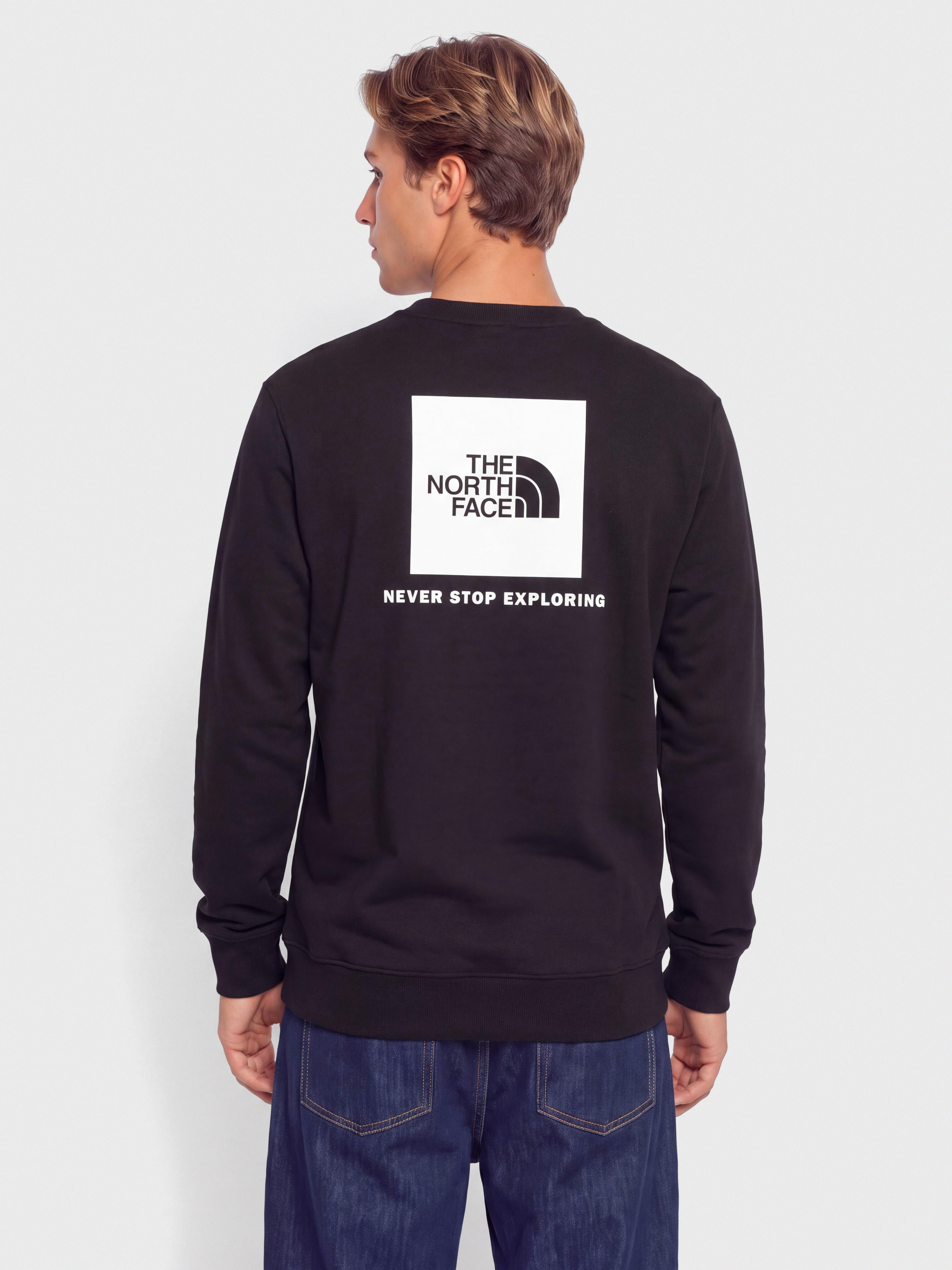 Суитшърт The North Face Evolution Box Nse Regular (tnf black)