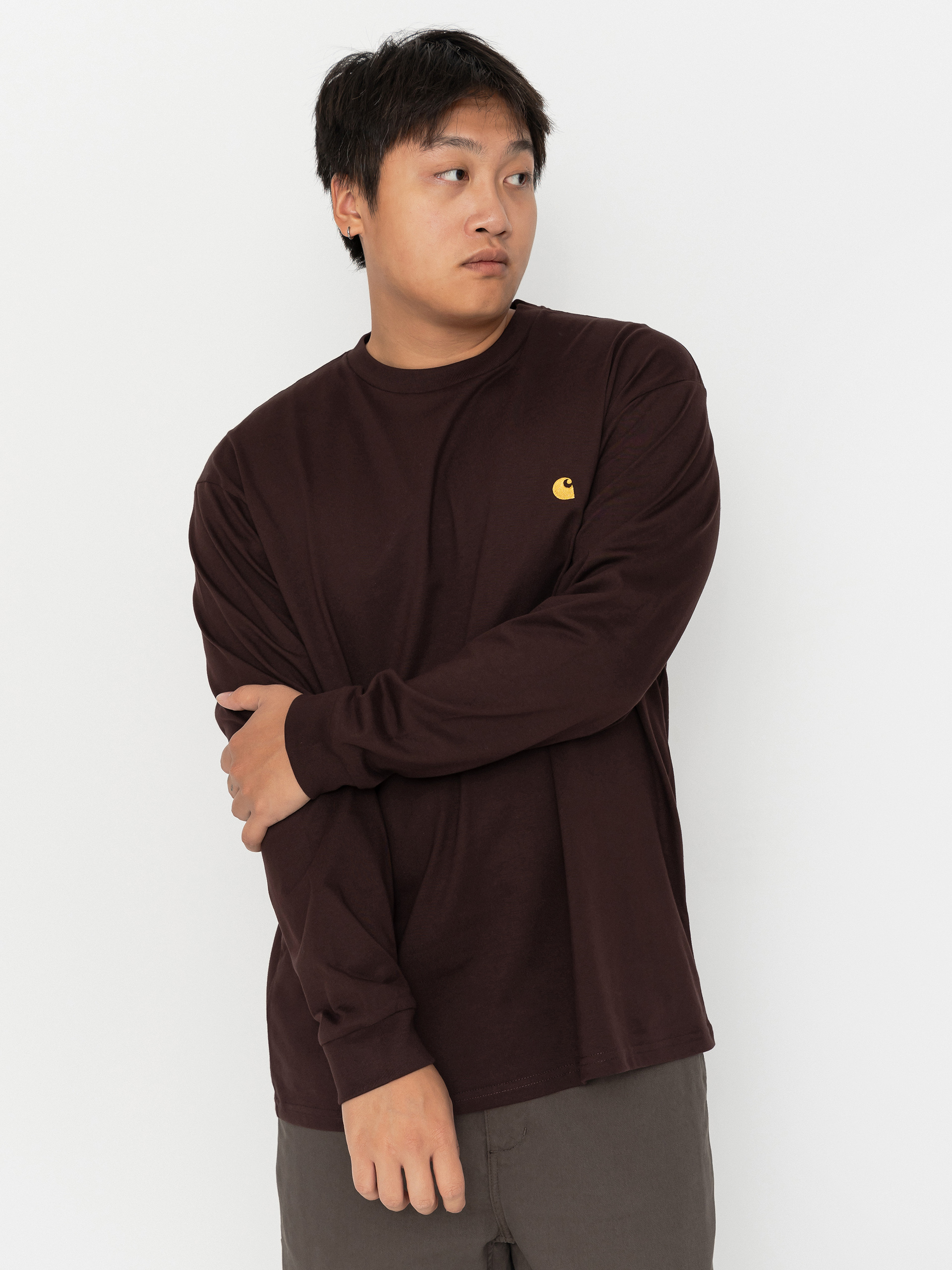 Блуза Carhartt WIP Chase (palisander/gold)