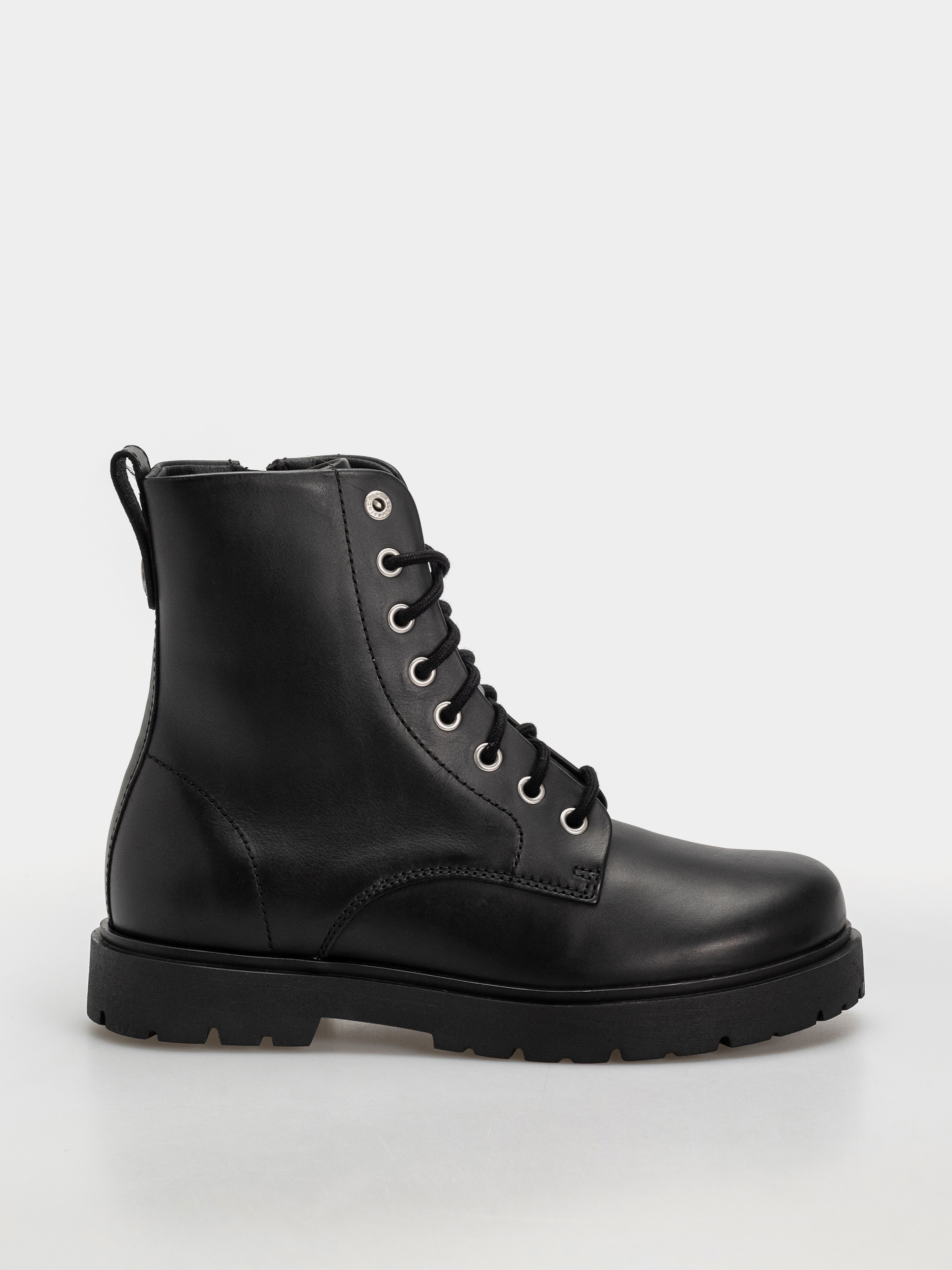 Обувки Birkenstock Highwood Mid Lace New Leather Narrow Wmn (black)