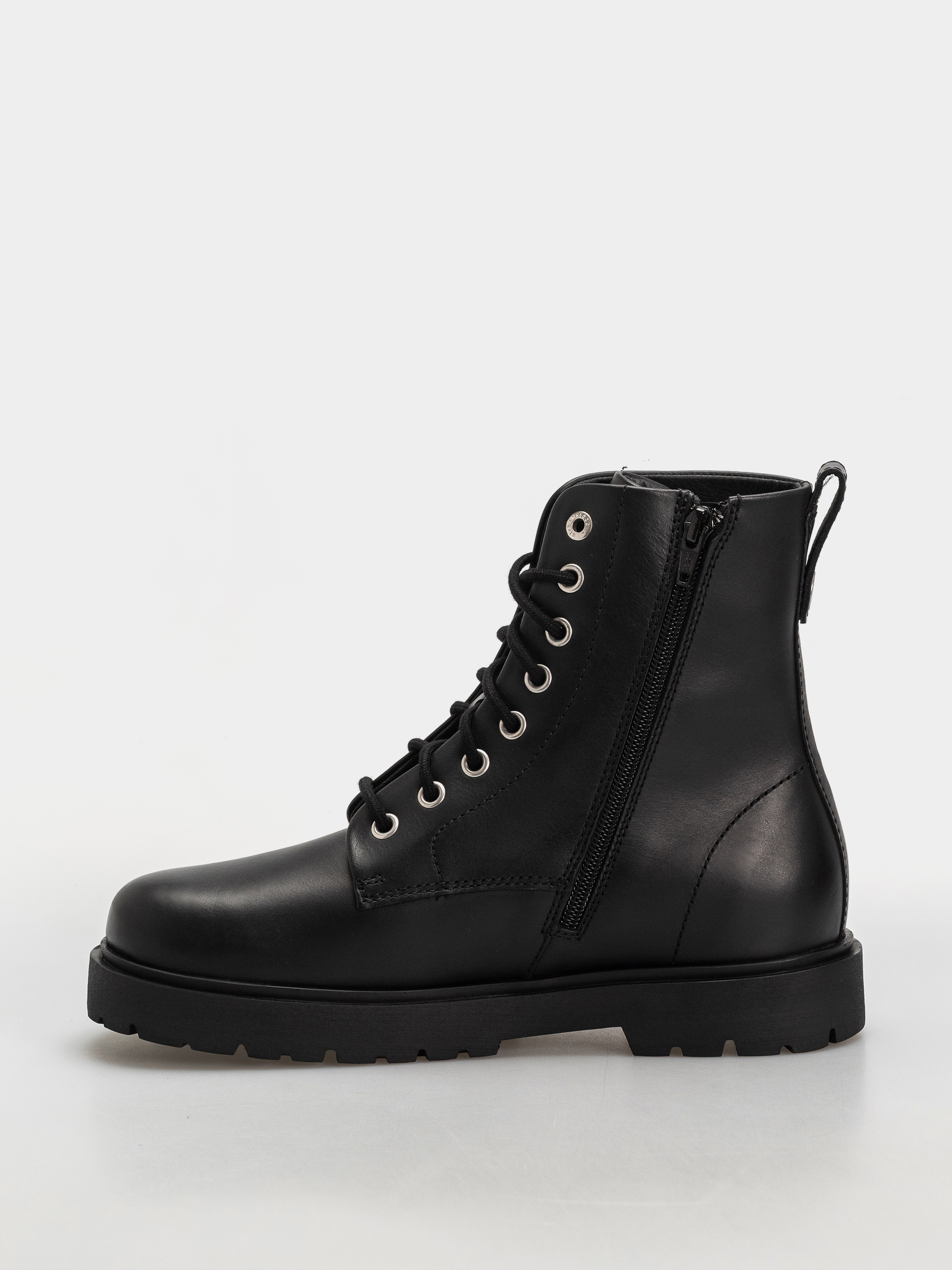 Обувки Birkenstock Highwood Mid Lace New Leather Narrow Wmn (black)