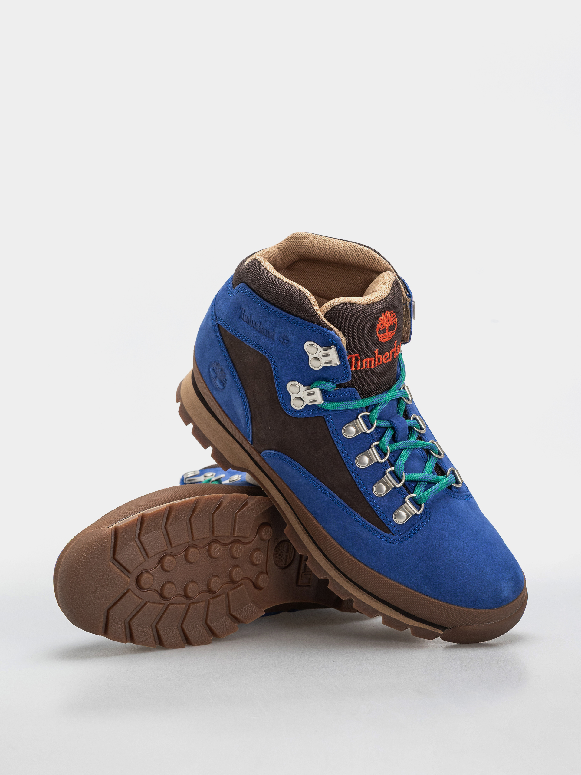 Зимни обувки Timberland Euro Hiker Mid (bright blue nubuck)