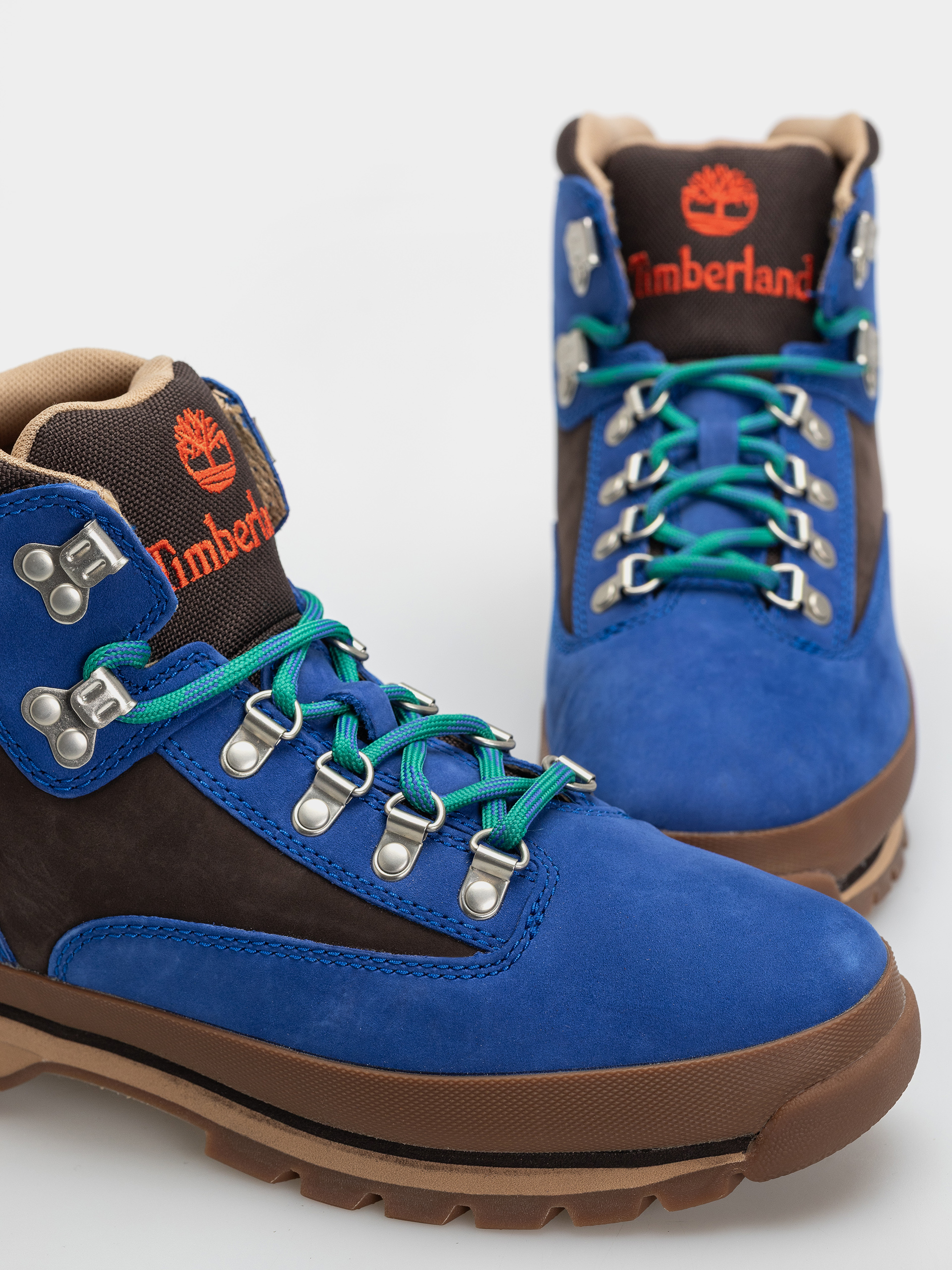 Зимни обувки Timberland Euro Hiker Mid (bright blue nubuck)