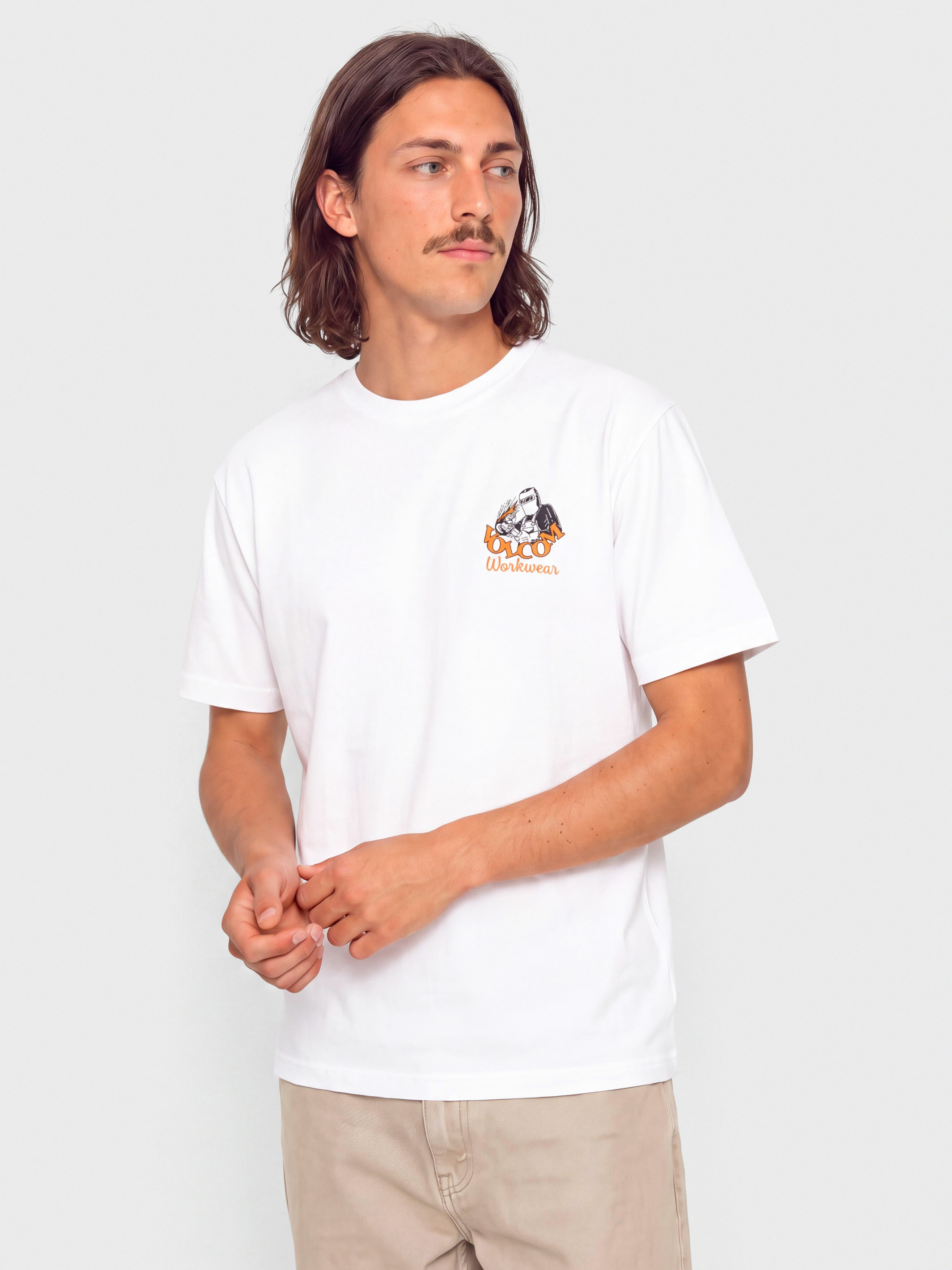 Тениска Volcom Always Grinding (white)