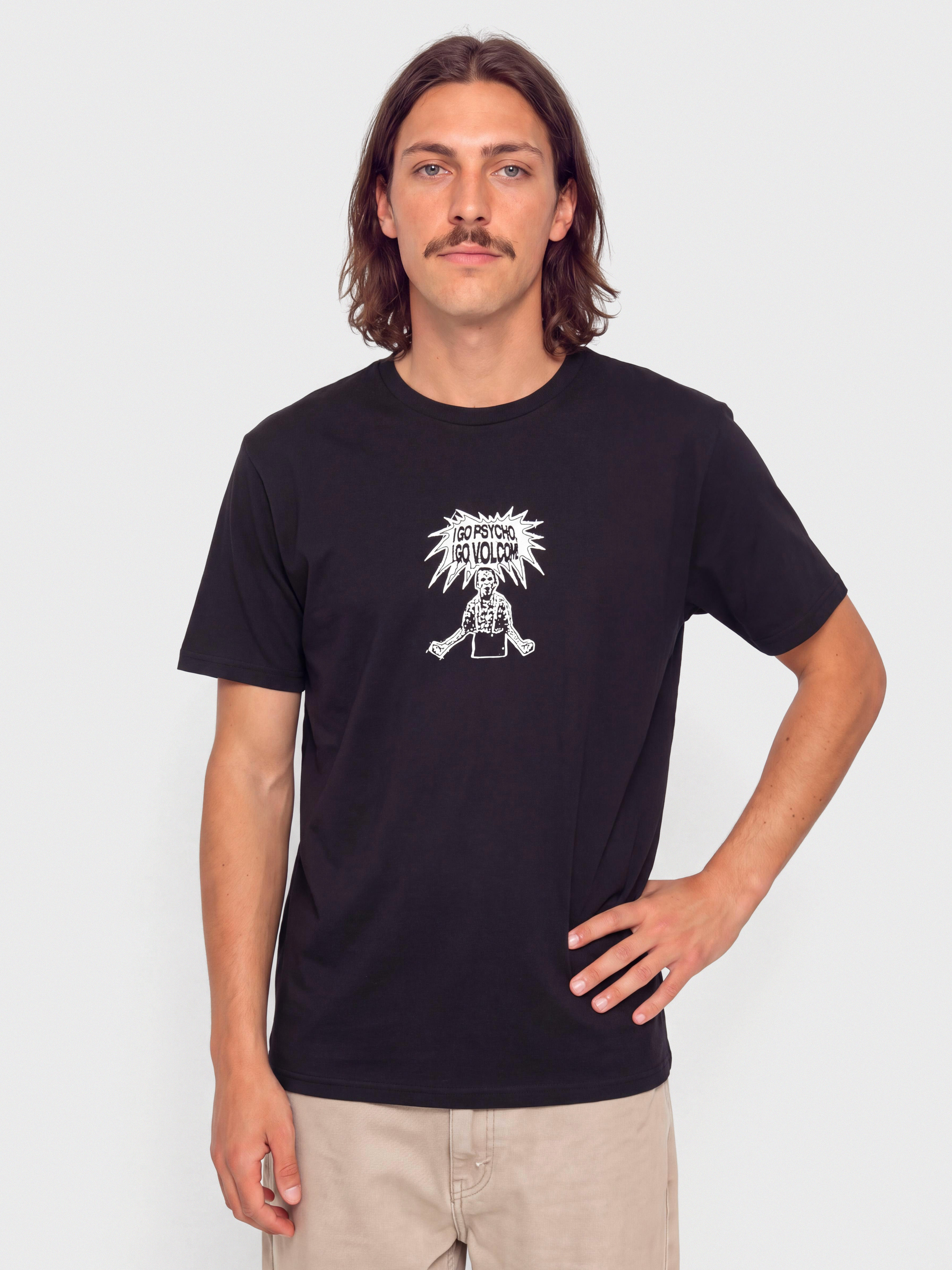 Тениска Volcom I Go Psycho Bsc