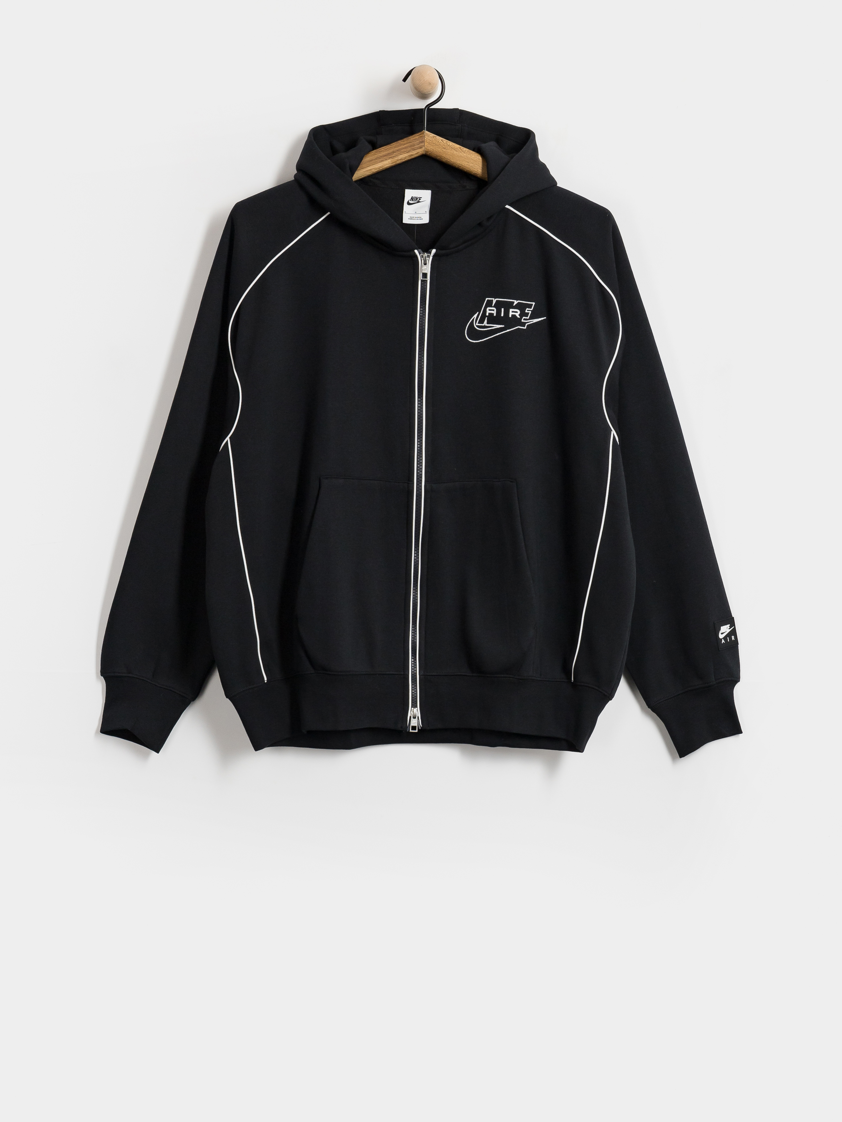 Суитшърт с качулка Nike SB Nike Air ZHD (black/white/white)