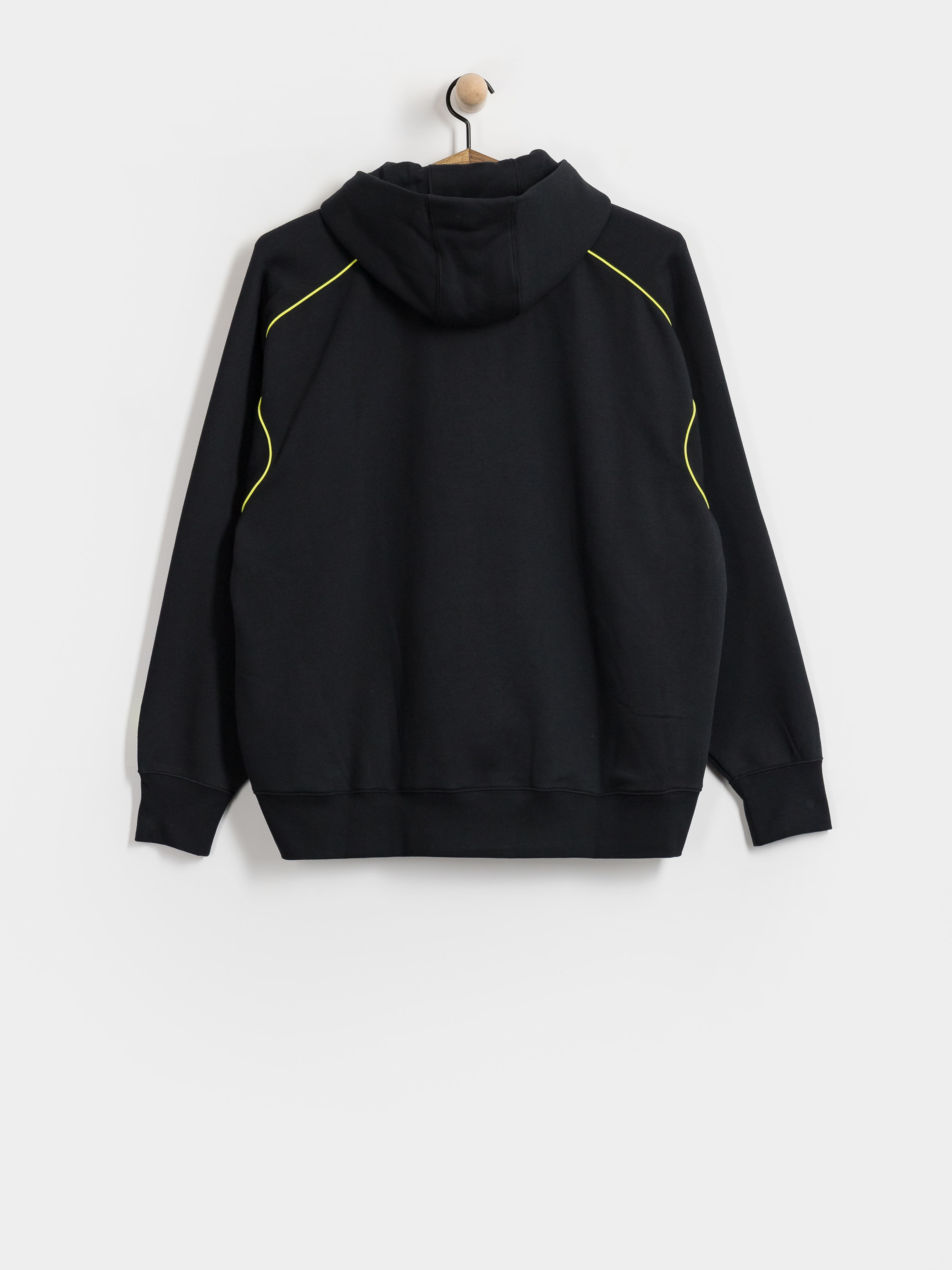 Суитшърт с качулка Nike SB Nike Air HD (black/volt/volt)