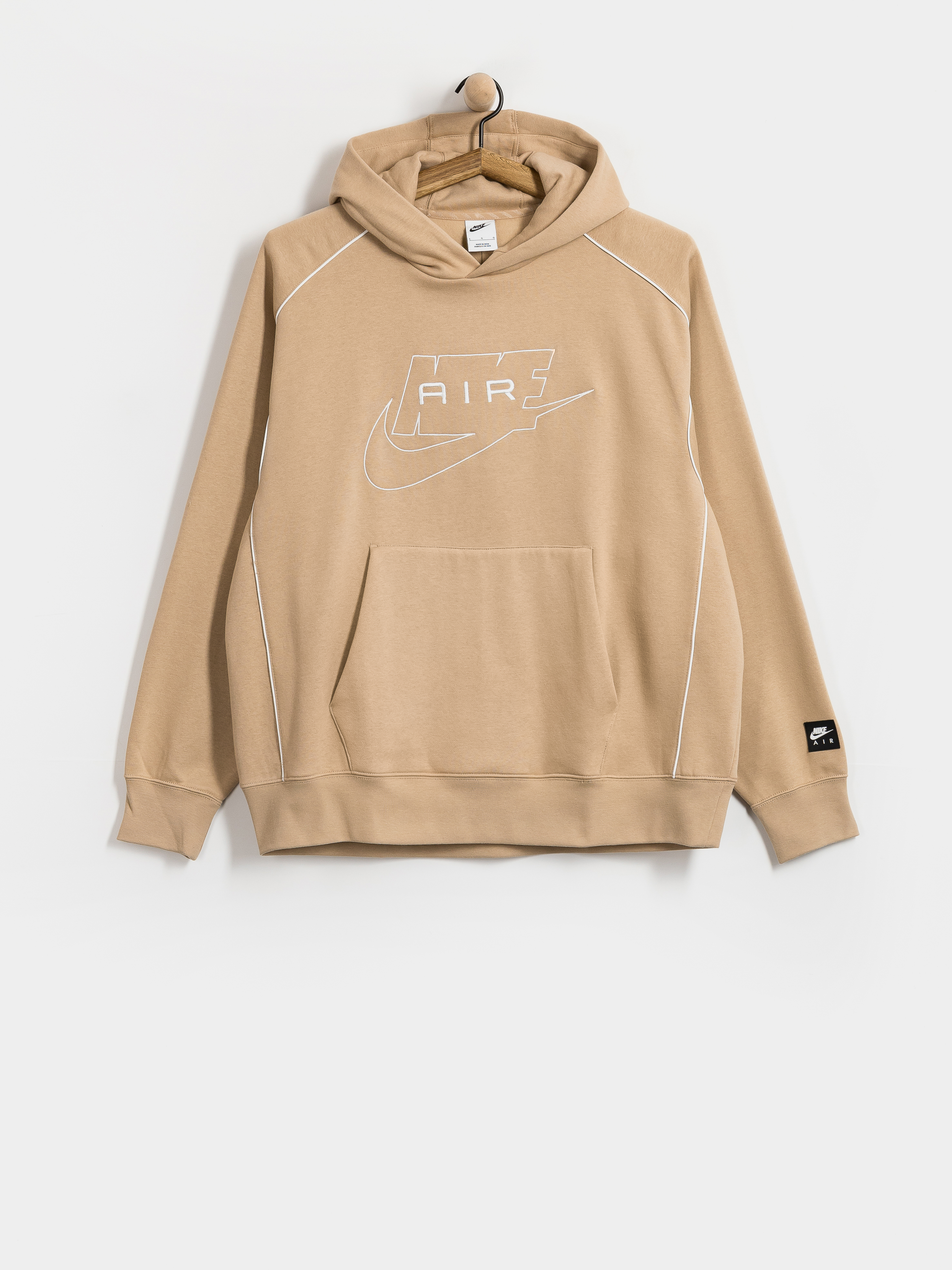 Суитшърт с качулка Nike SB Nike Air HD (hemp/white/white)