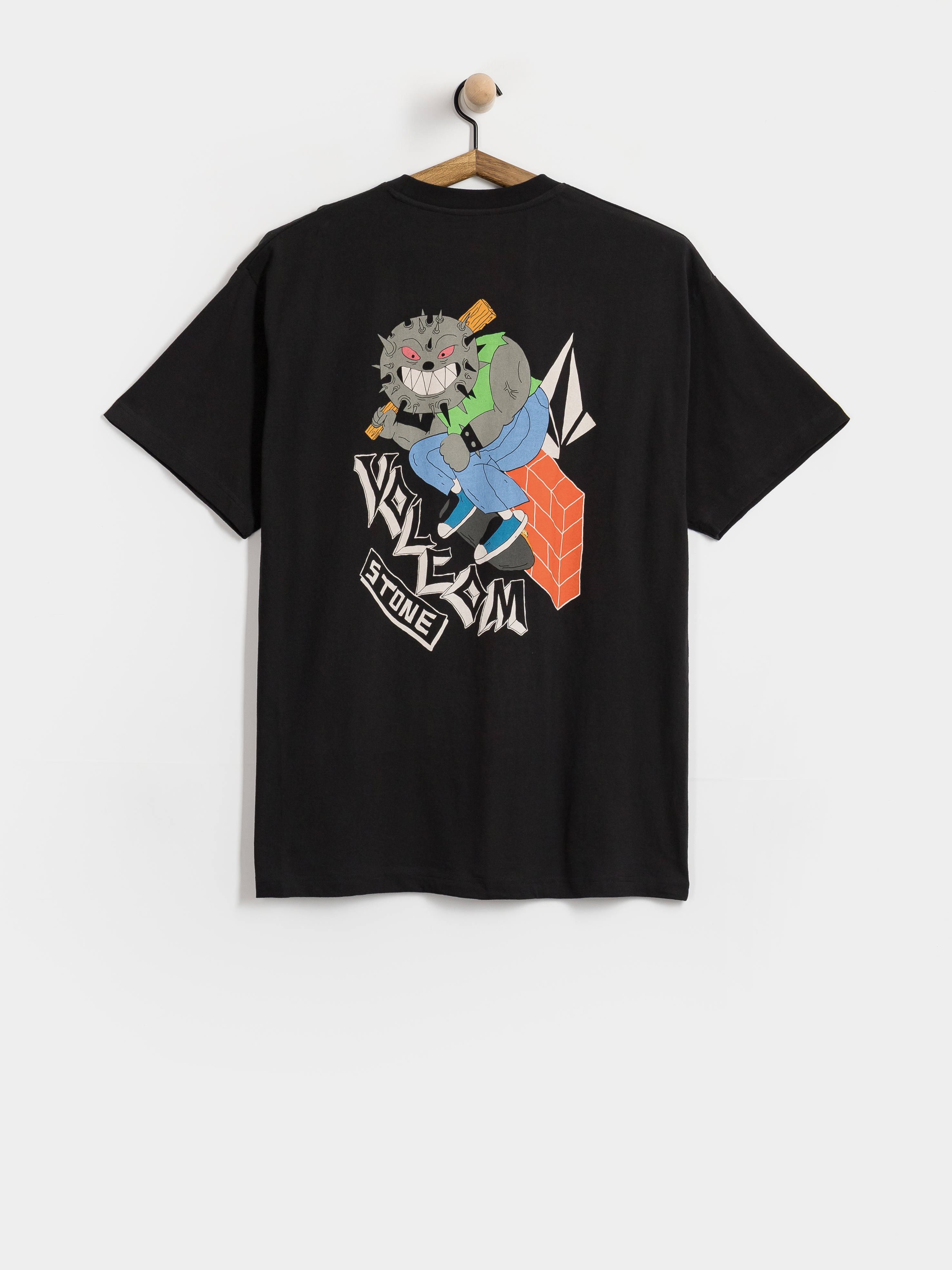 Тениска Volcom Sk8 Break Lse (black)