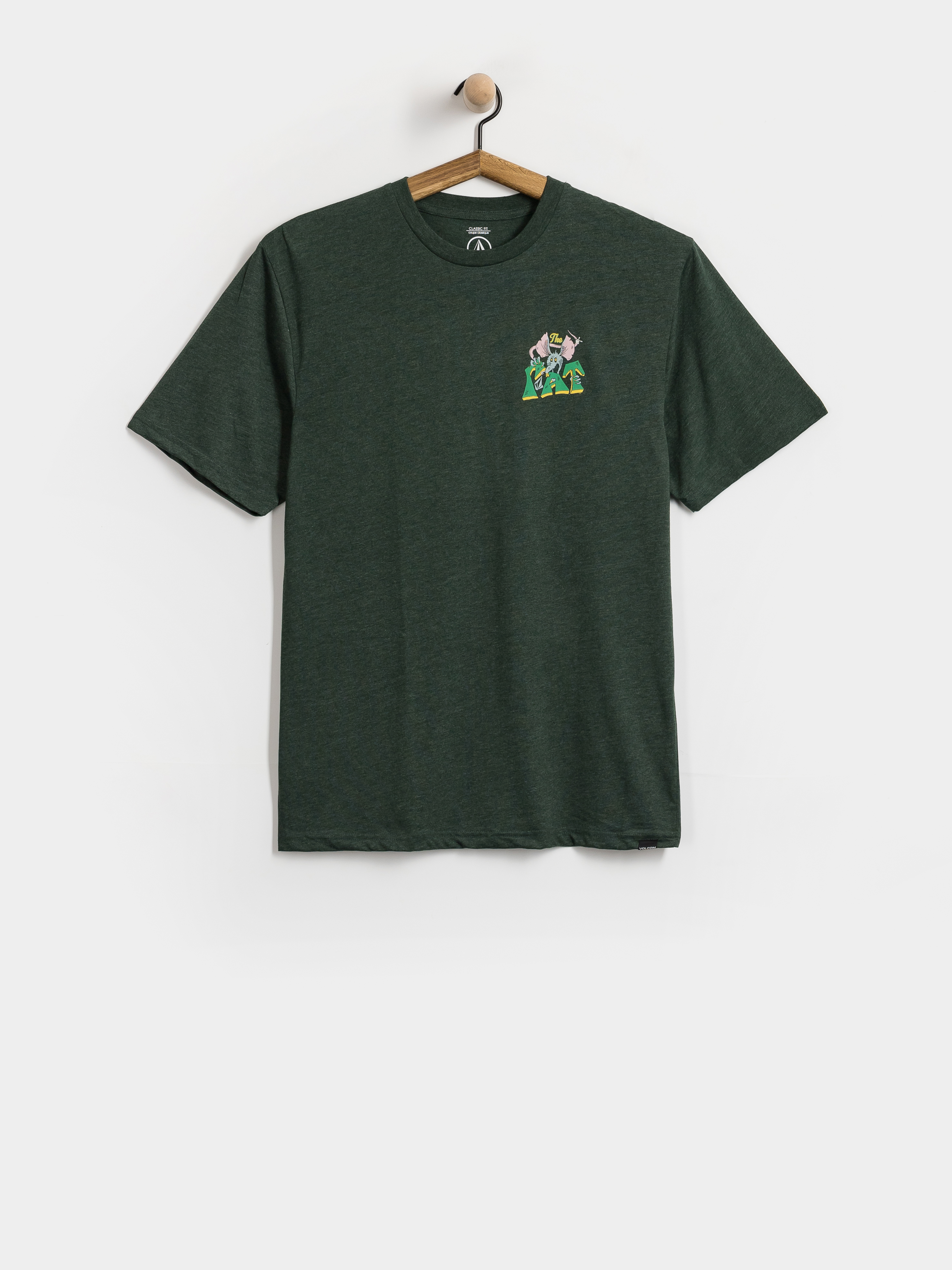 Тениска Volcom Tipsy Rat Hth (scarab)