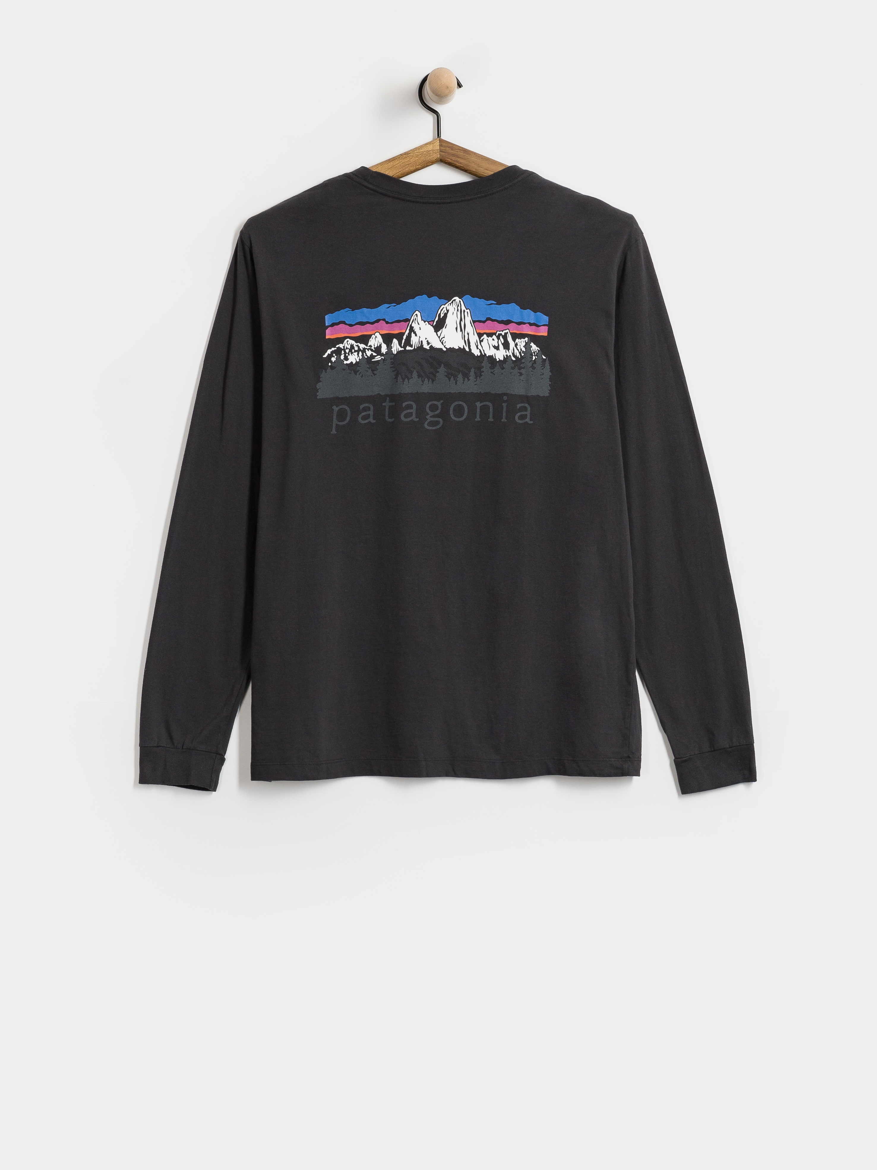 Блуза Patagonia Fitz Roy Foothills (ink black)