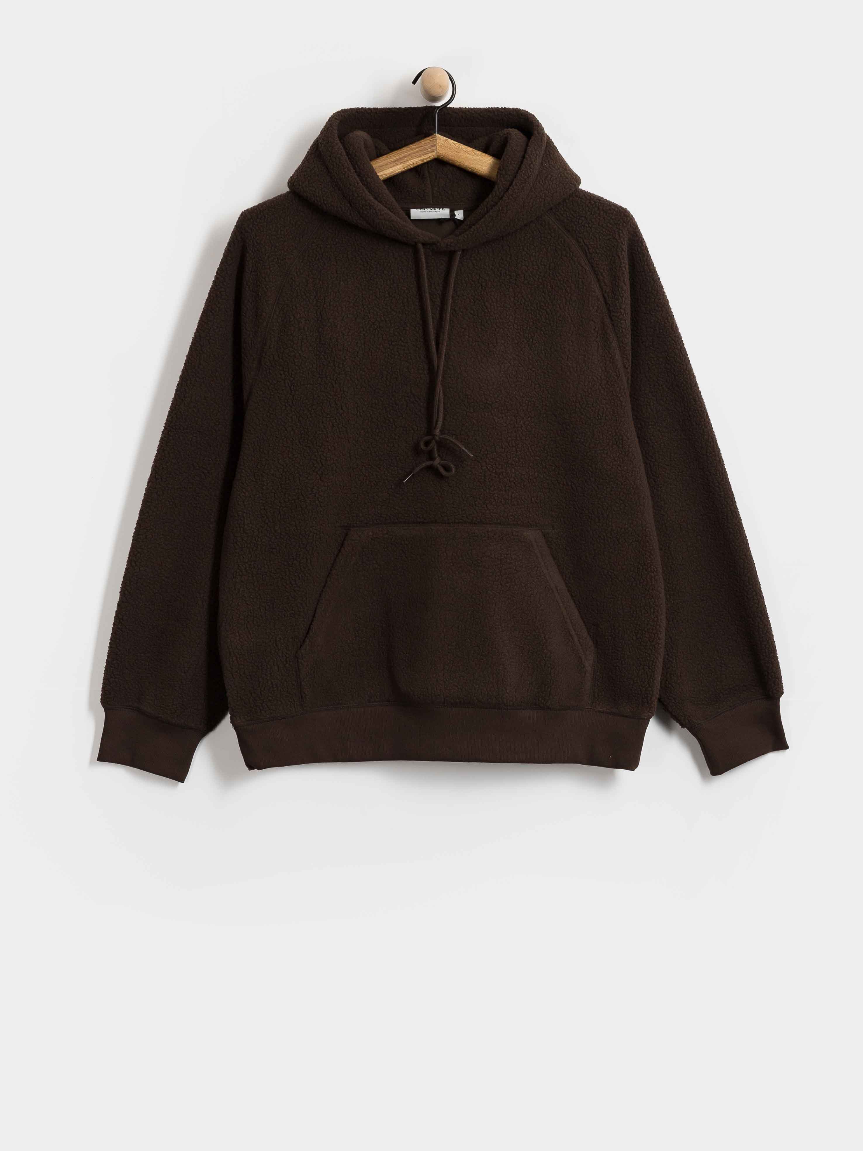 Мъжки Поларени суитшърт Carhartt WIP Hooded Limn C (tobacco)