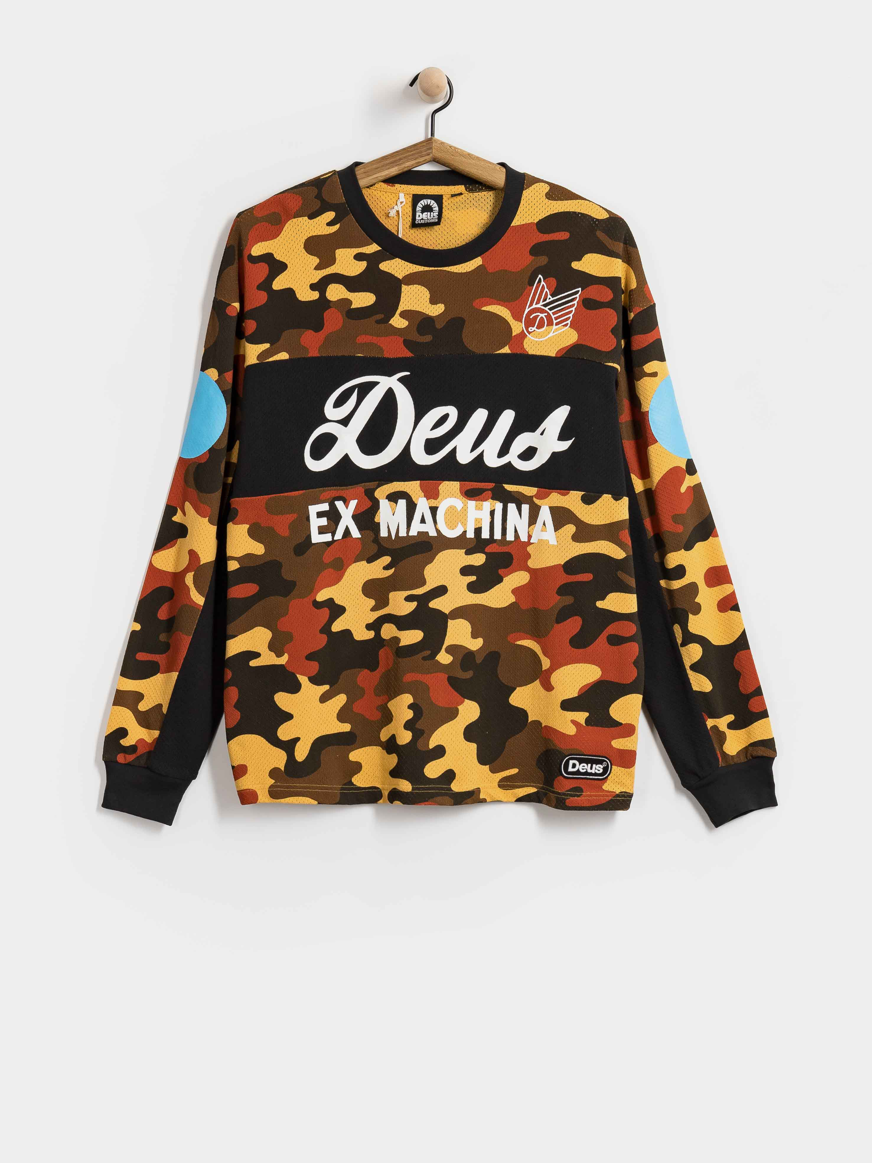 Блуза Deus Ex Machina Ombre Moto Jersey (rust camo)