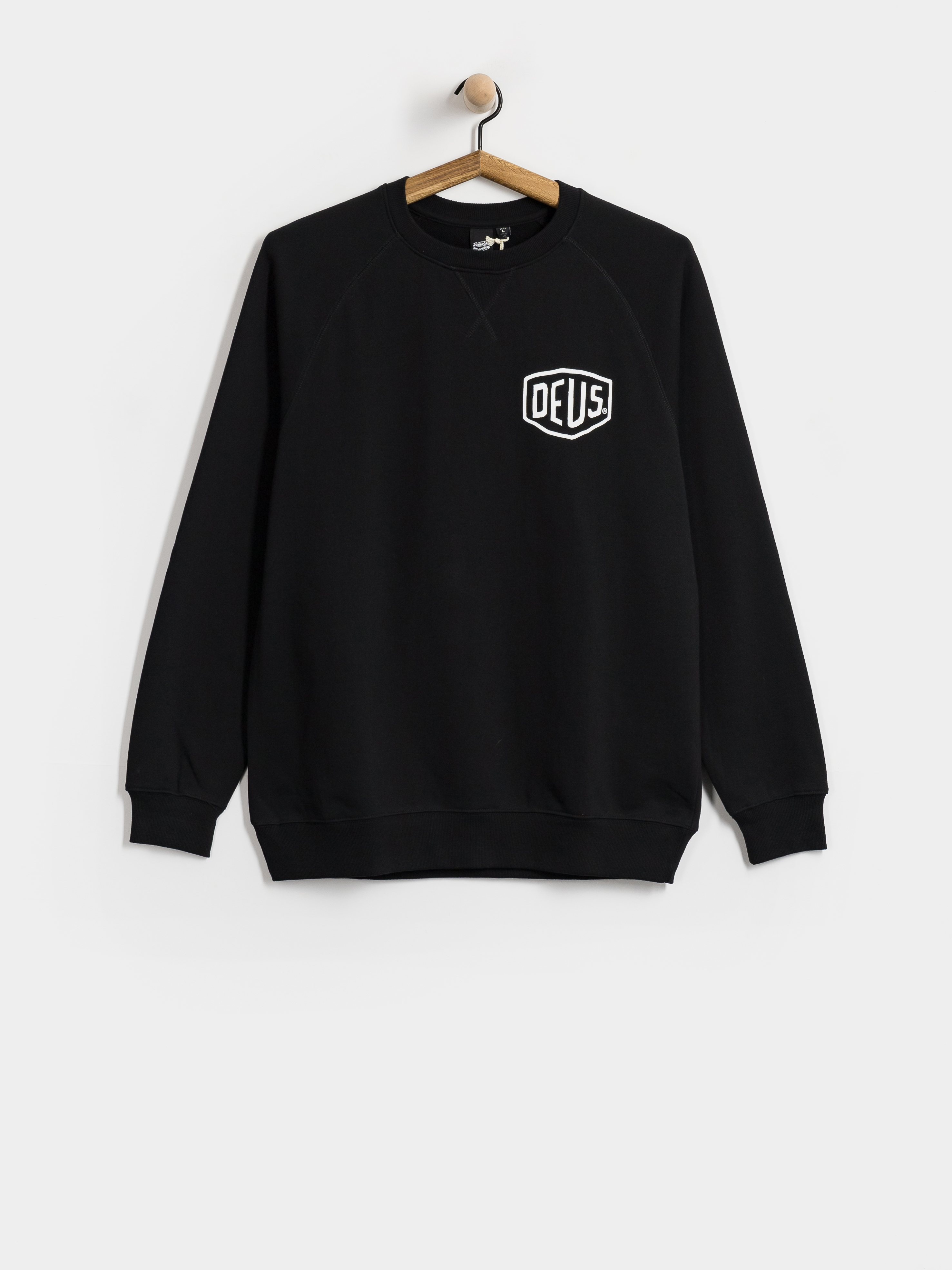 Суитшърт Deus Ex Machina Harajuku Address Crew (black)