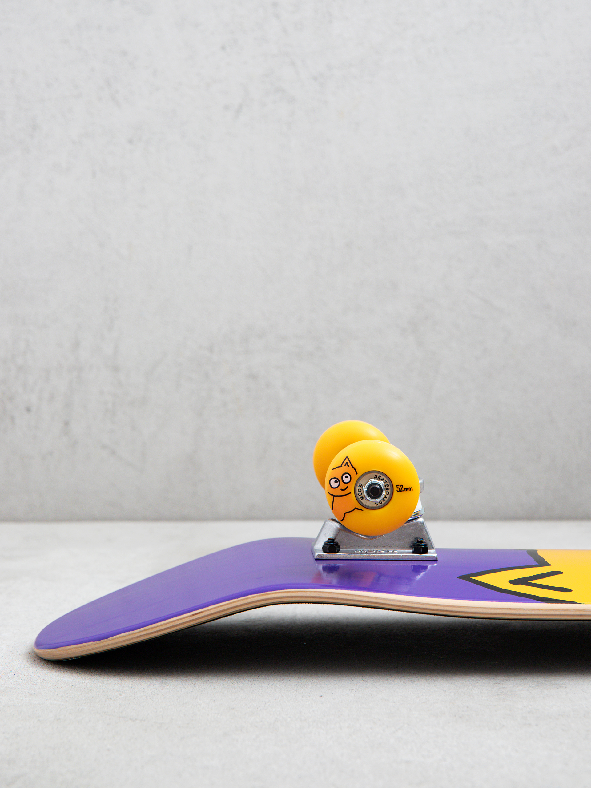 Скейтборд Meow Skateboards Big Cat (purple)