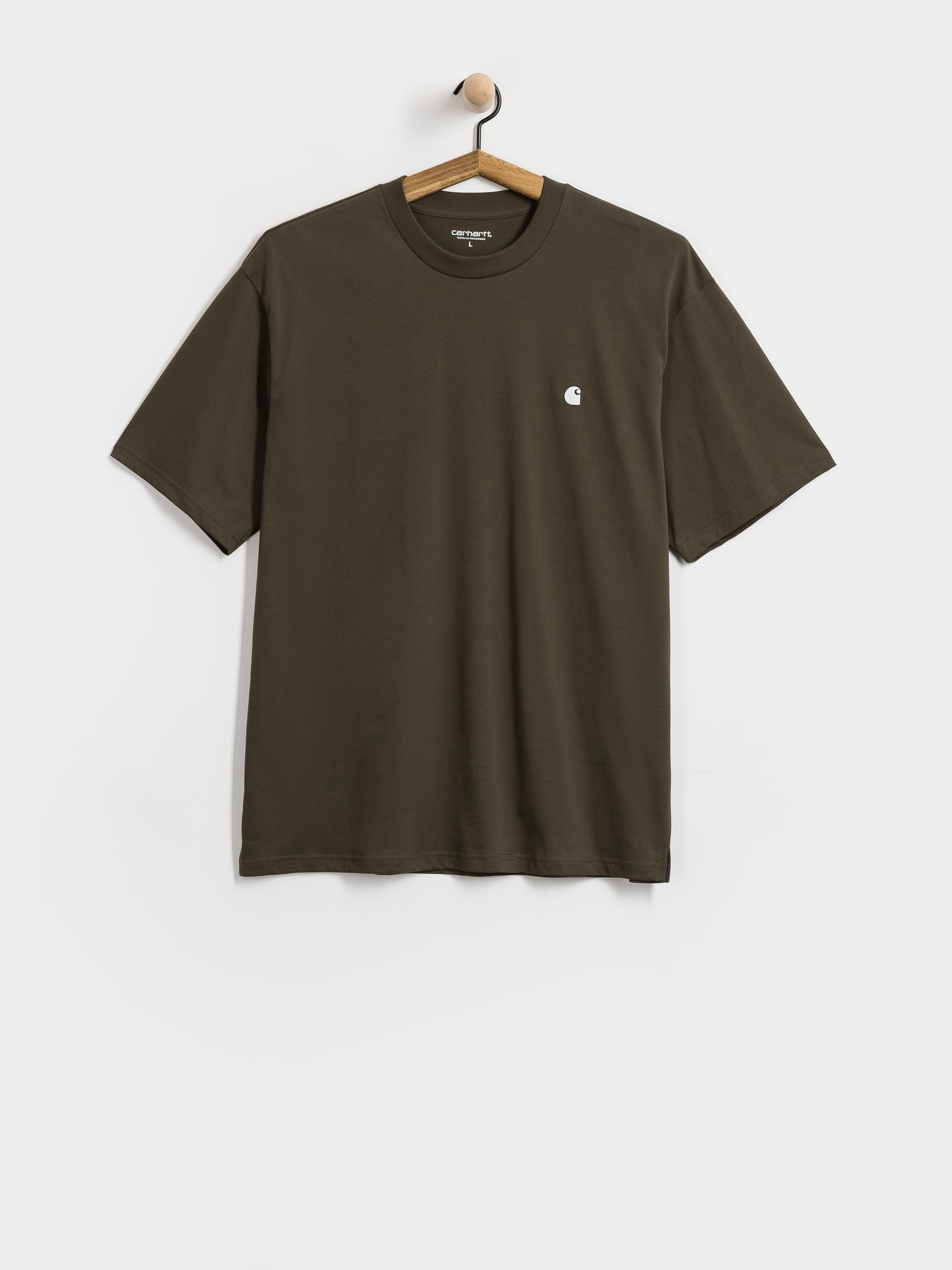 Тениска Carhartt WIP Madison (cypress/white)