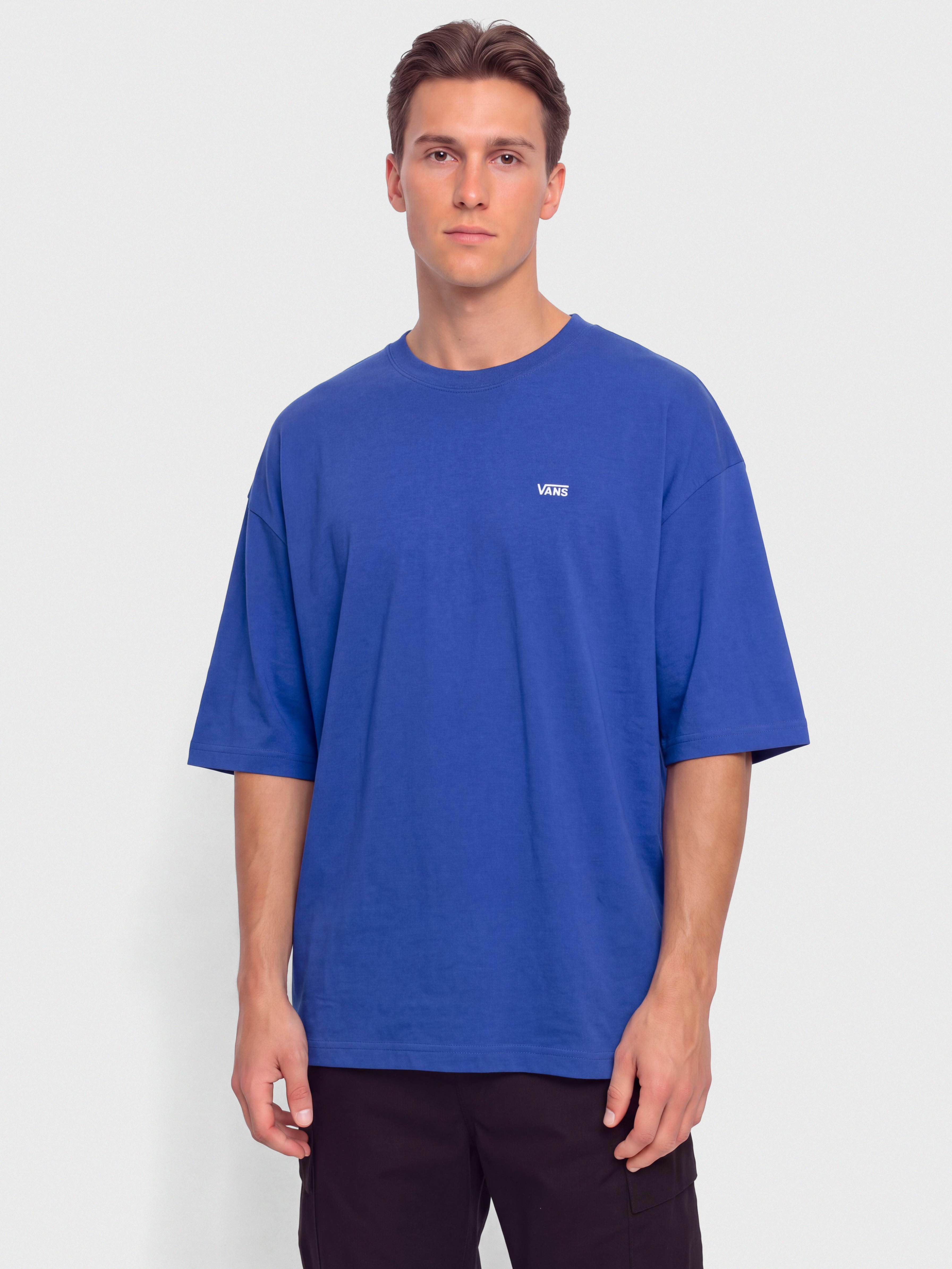 Тениска Vans Left Chest II Loose (royal cobalt)
