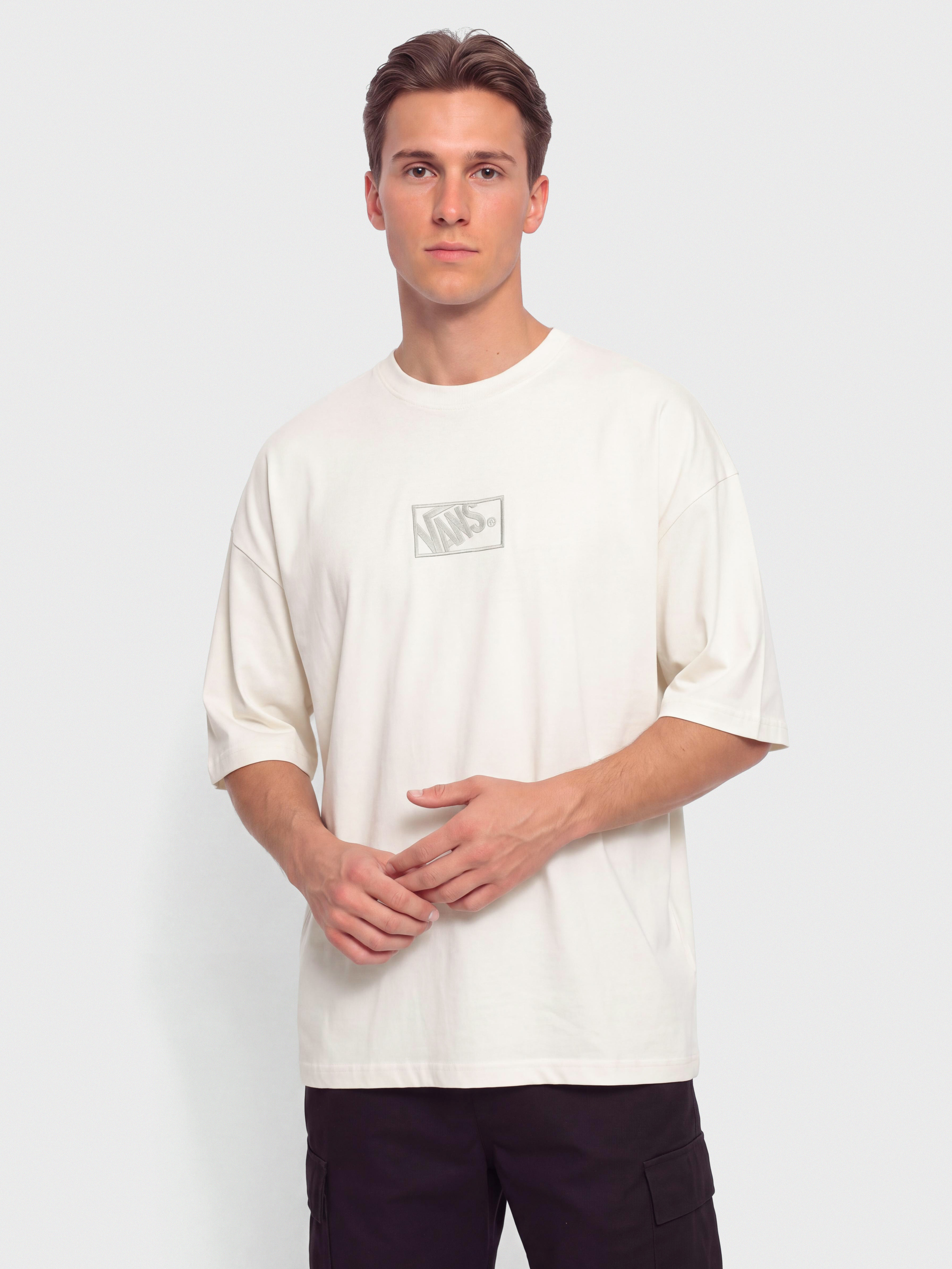 Тениска Vans Blocked Box Loose (egret)