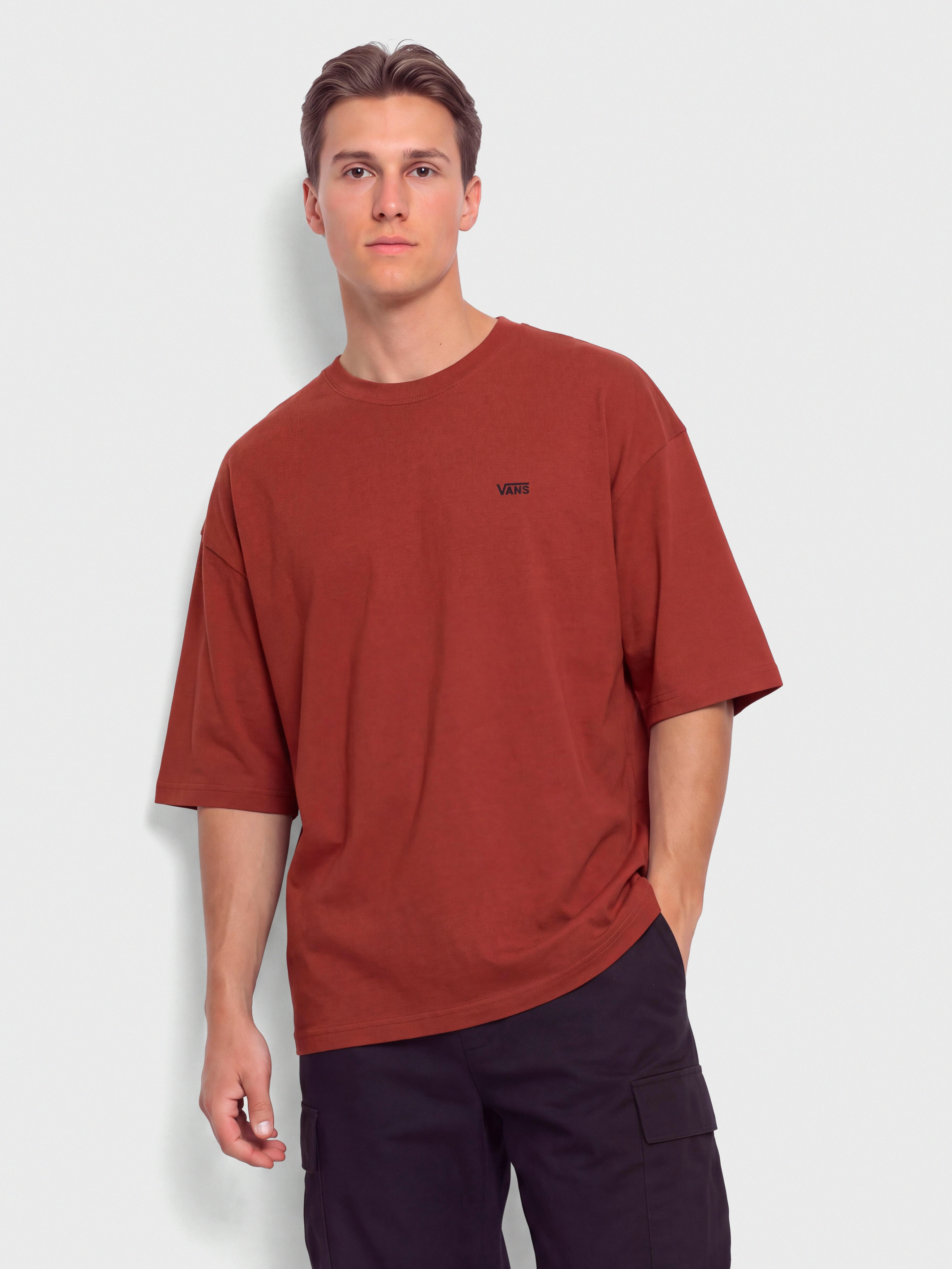 u0422u0435u043du0438u0441u043au0430 Vans Left Chest II Loose (poppy ember)
