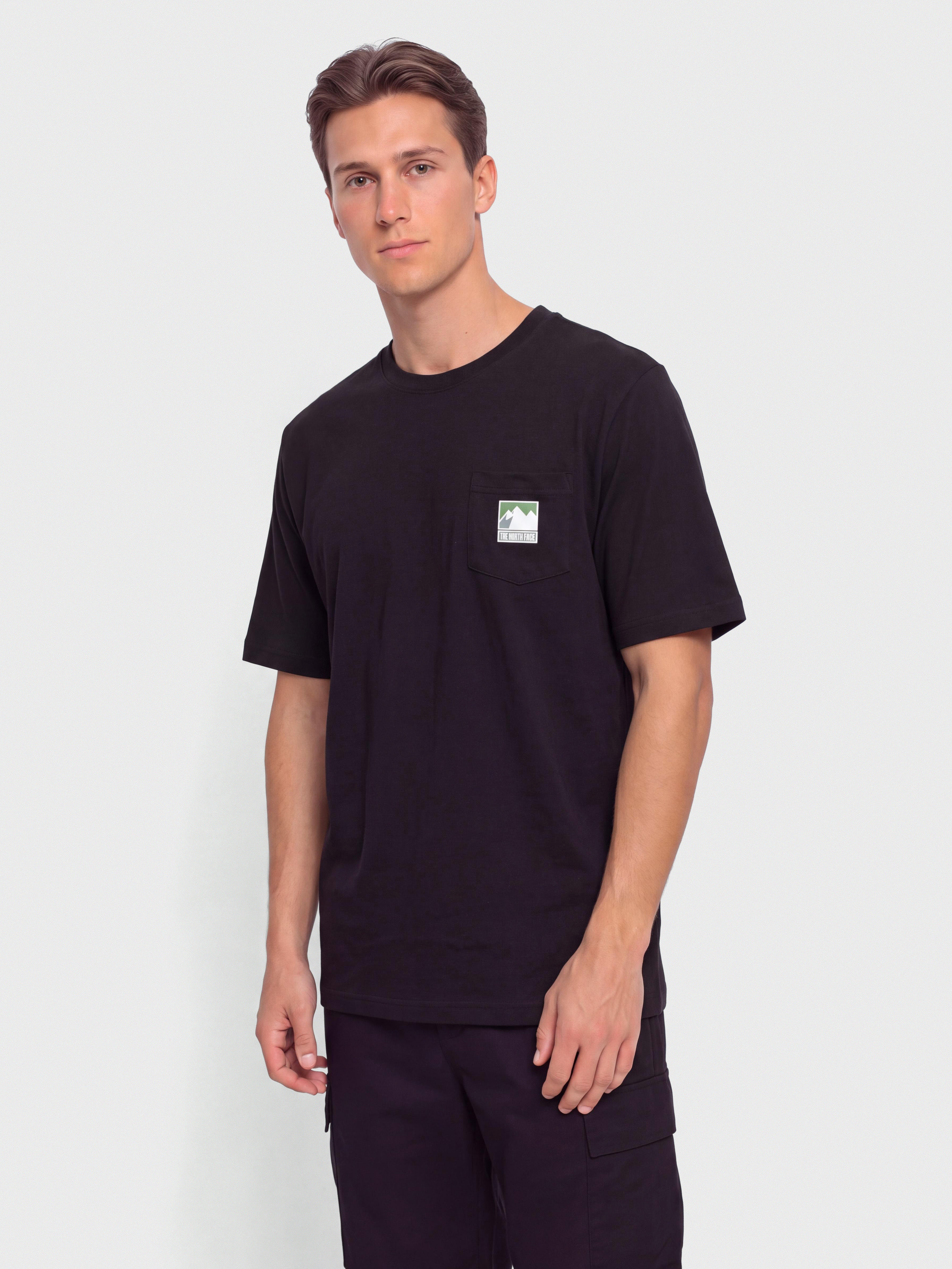 Тениска The North Face Mountain Logo Relaxed (tnf black)