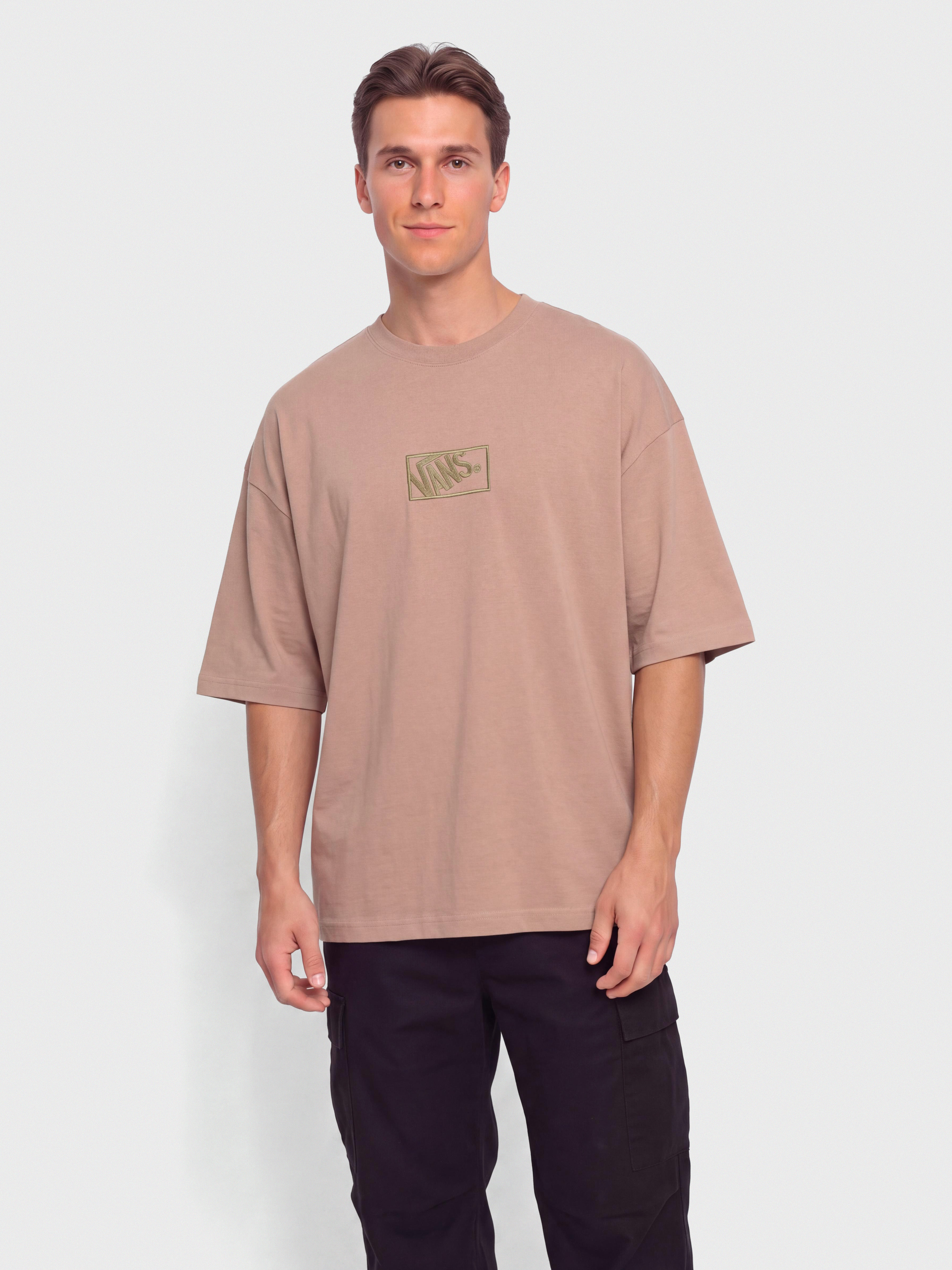 Тениска Vans Blocked Box Loose (warm taupe)