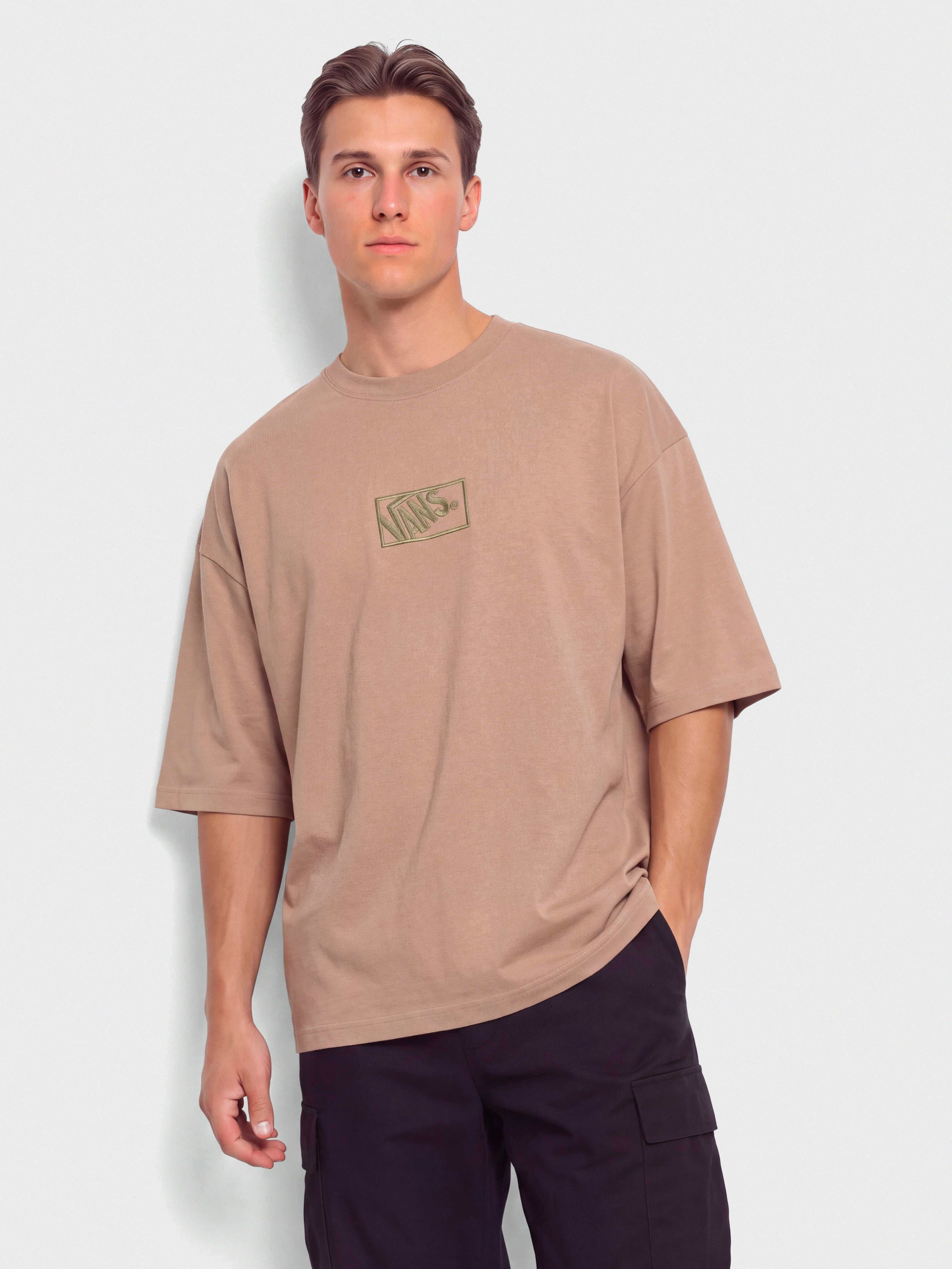 Тениска Vans Blocked Box Loose (warm taupe)