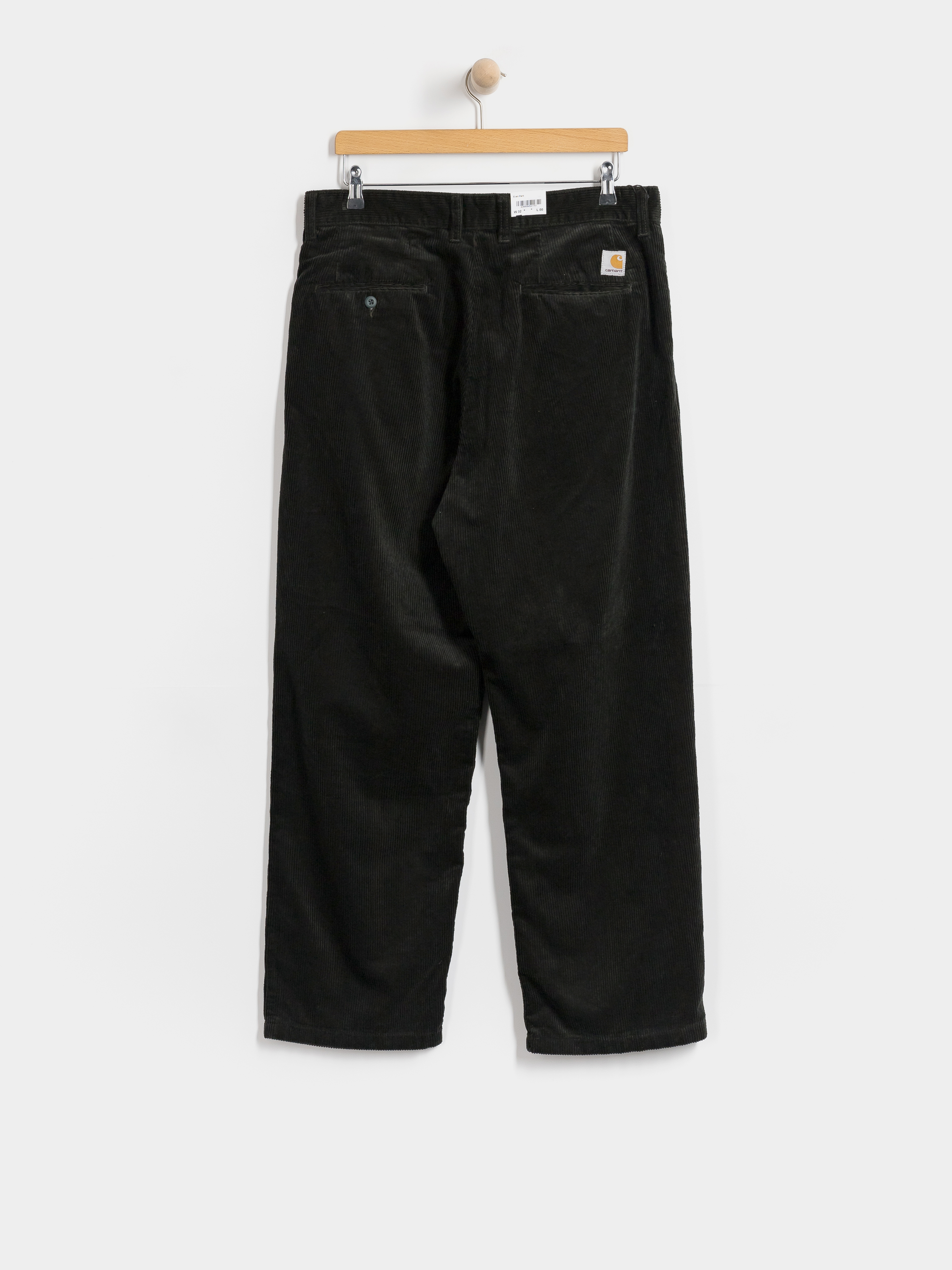 Панталони Carhartt WIP Evan (raven/rinsed)