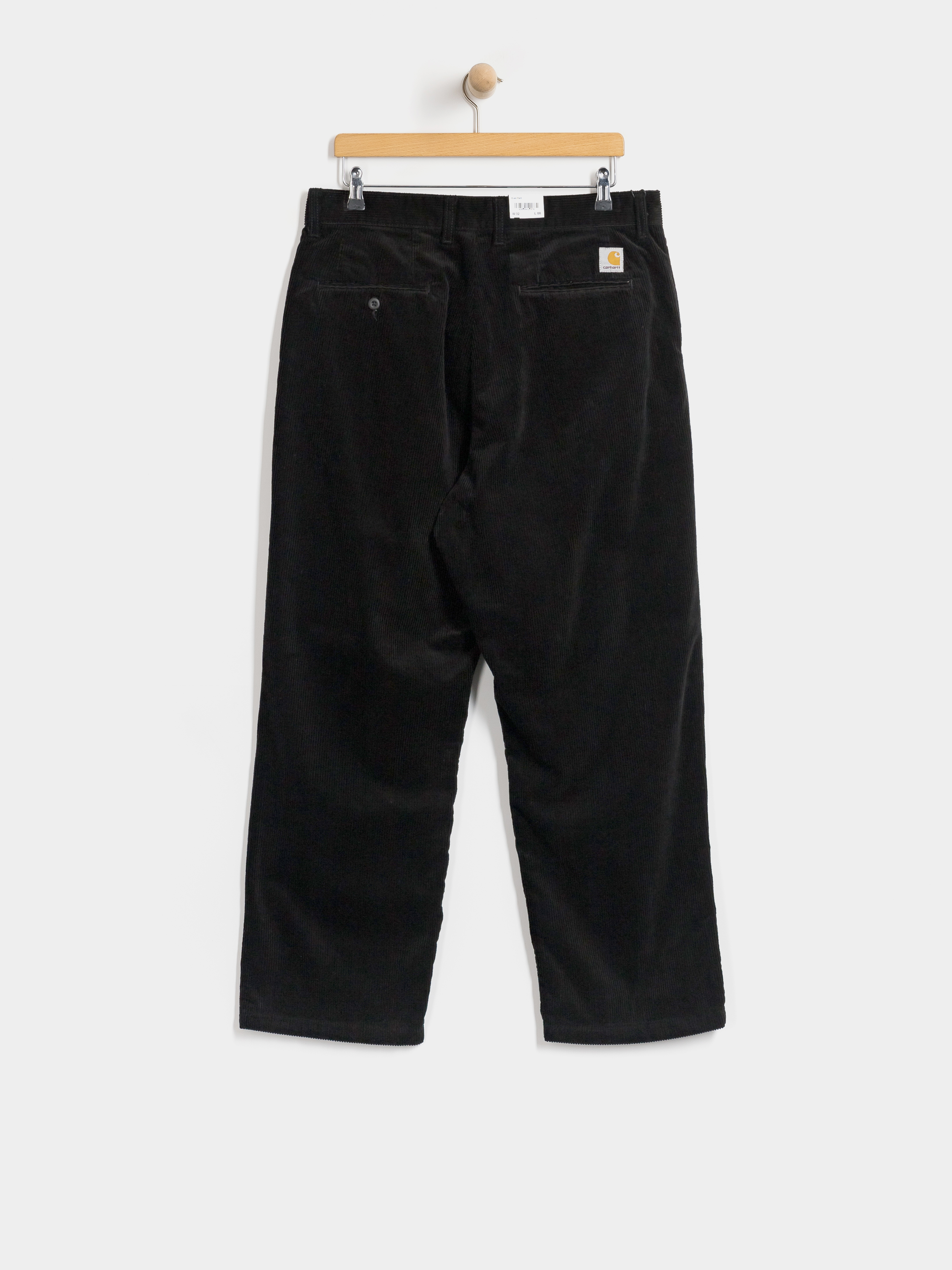 Панталони Carhartt WIP Evan (black/rinsed)