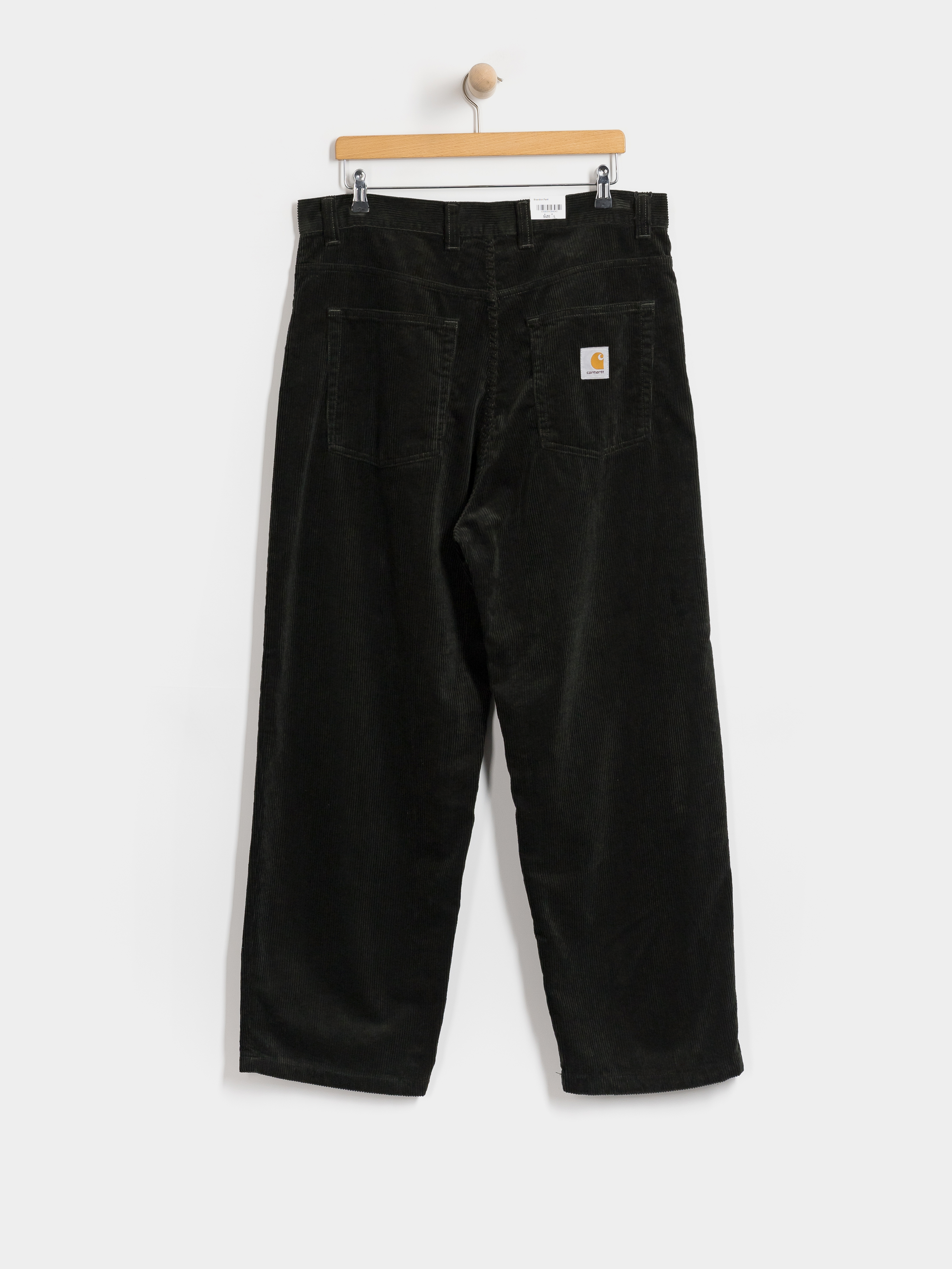 Панталони Carhartt WIP Brandon (raven/rinsed)