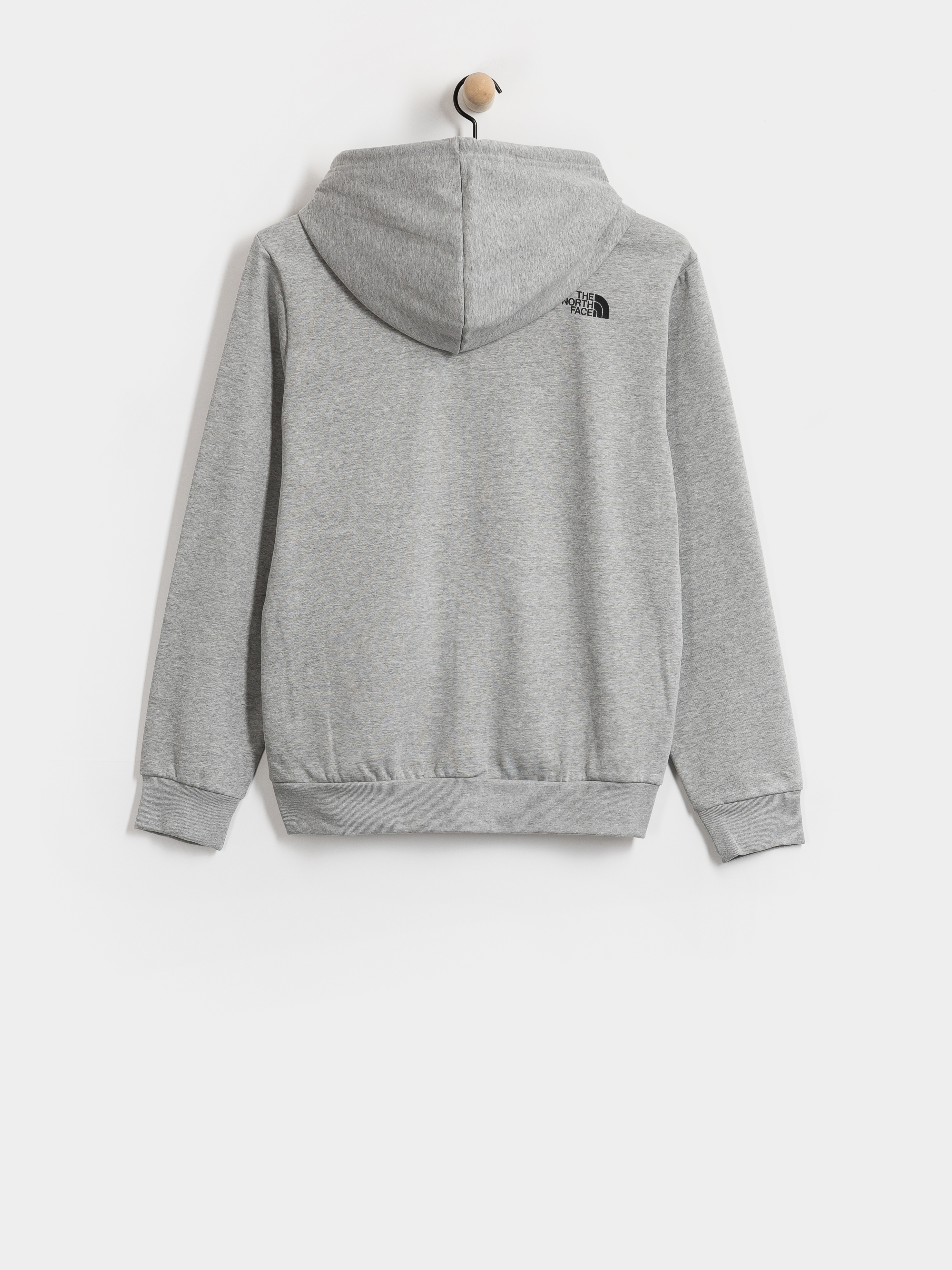 Суитшърт с качулка The North Face Evo Box ZHD (tnf pale grey heather)