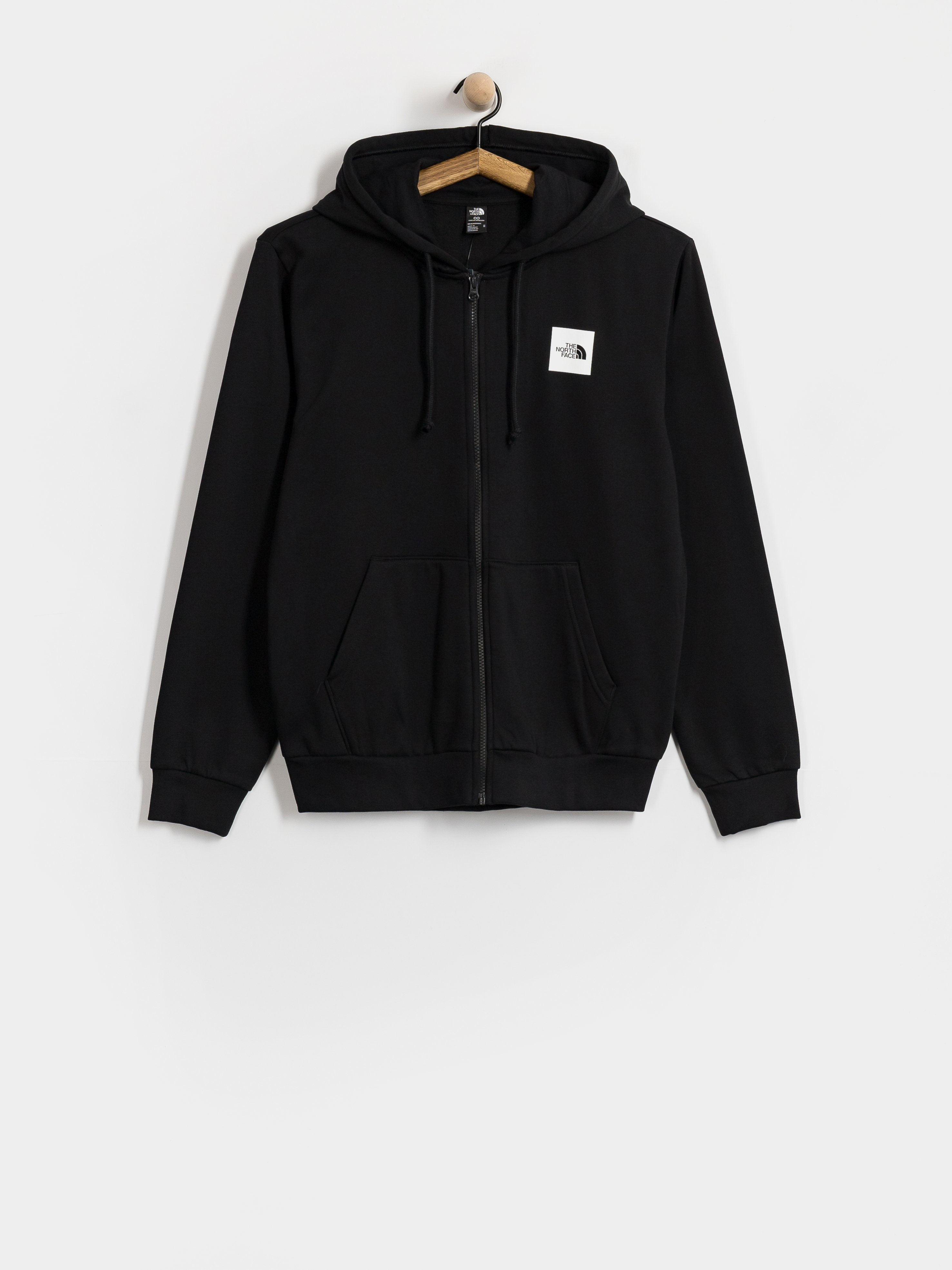 Суитшърт с качулка The North Face Evo Box ZHD (tnf black)