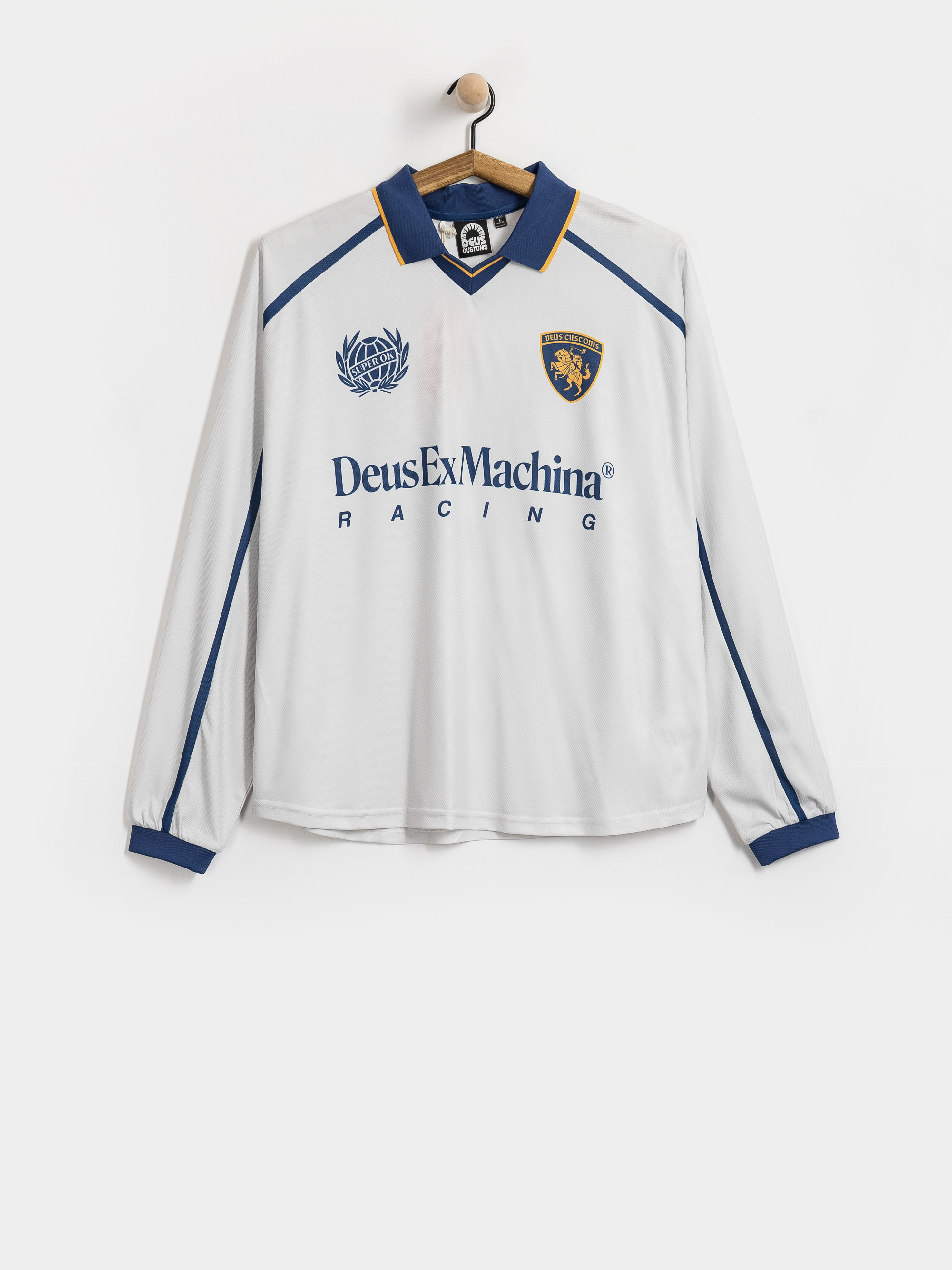 Блуза Deus Ex Machina Galactico Moto Jersey (white)
