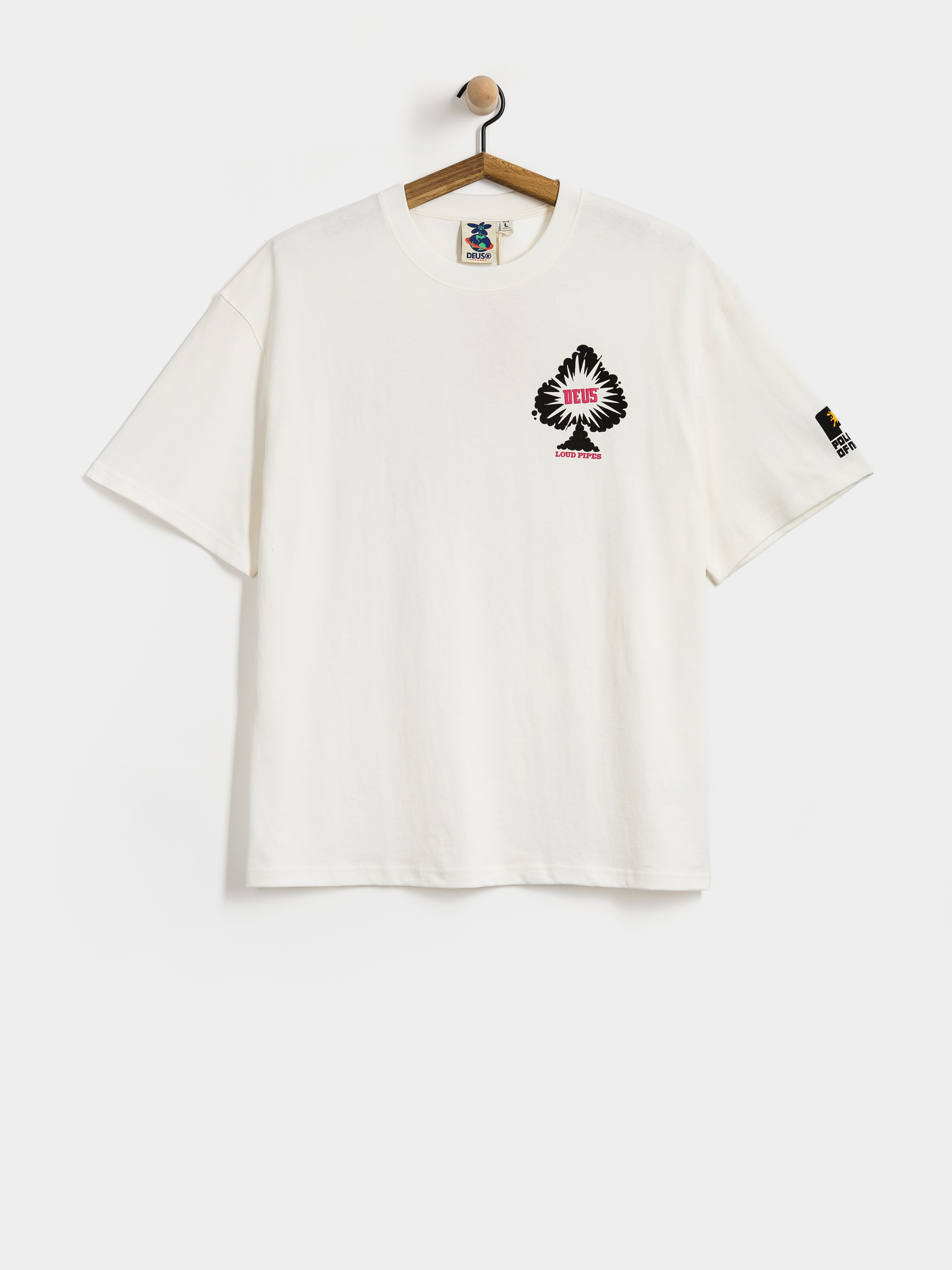Тениска Deus Ex Machina Turpentine Os (vintage white)