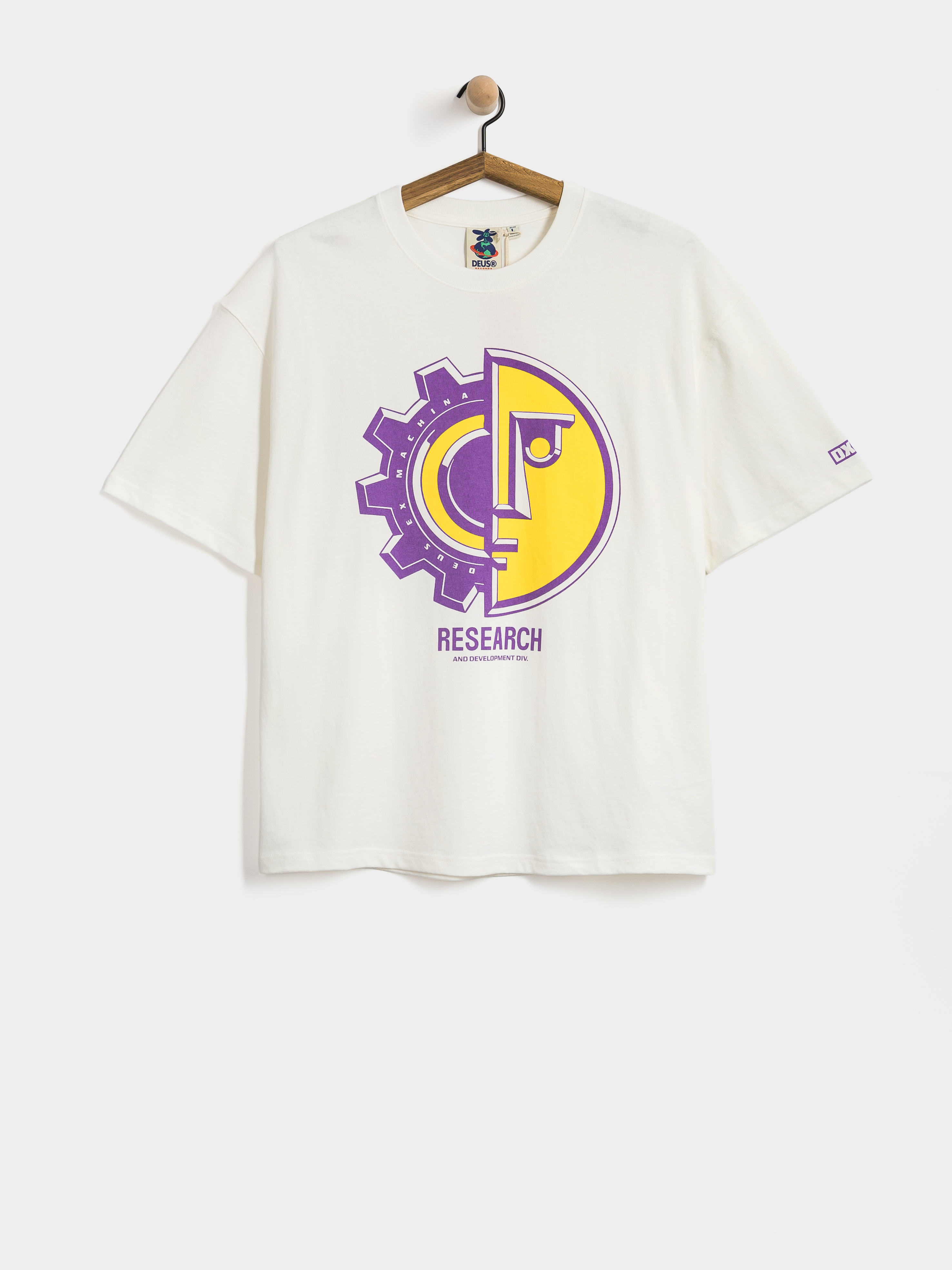 Тениска Deus Ex Machina Utility Os (vintage white)
