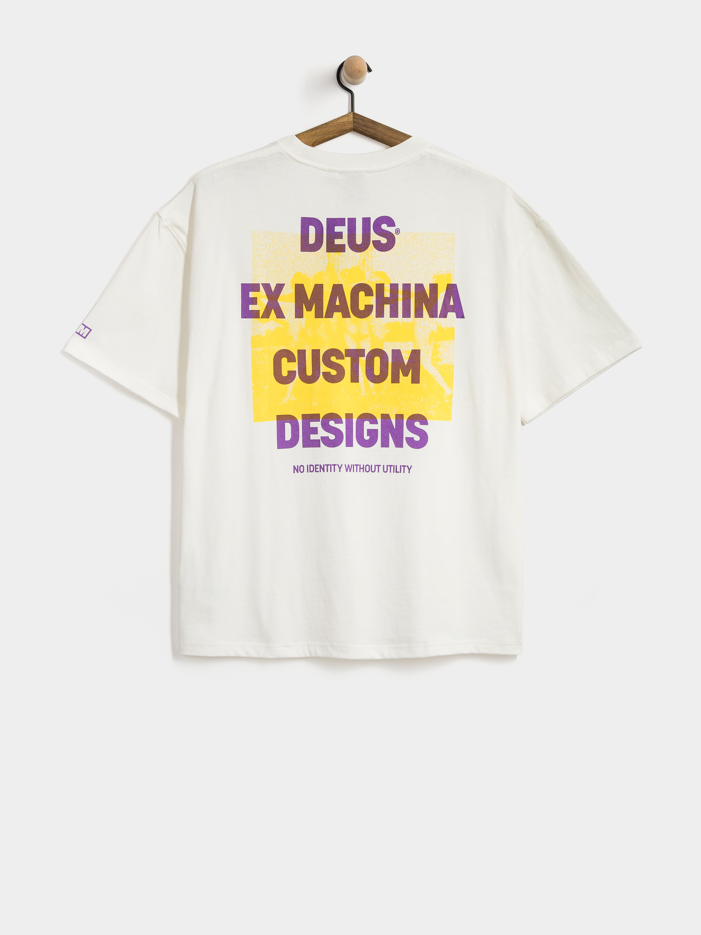 Тениска Deus Ex Machina Utility Os (vintage white)