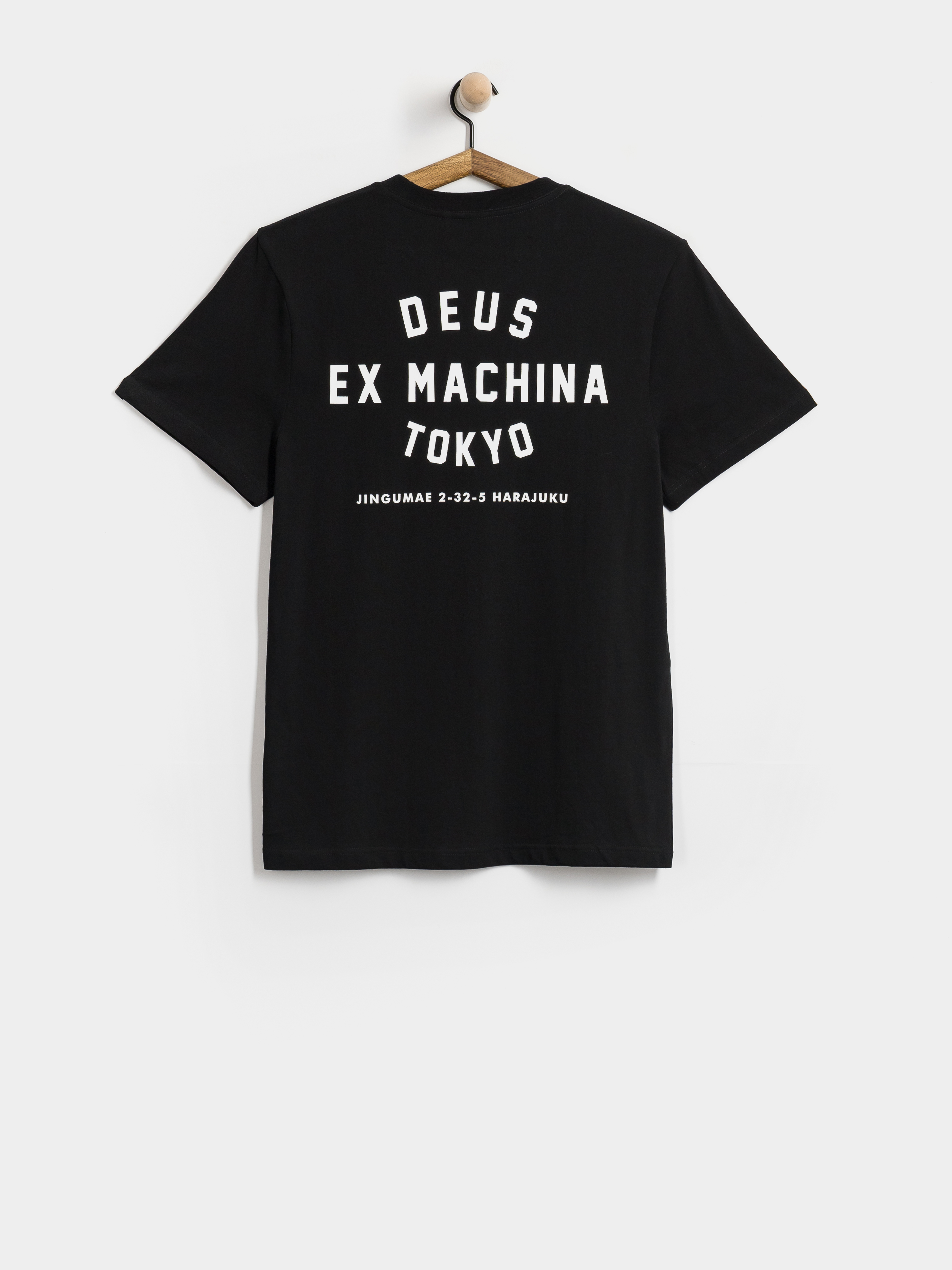 Тениска Deus Ex Machina Harajuku Helmet (black)