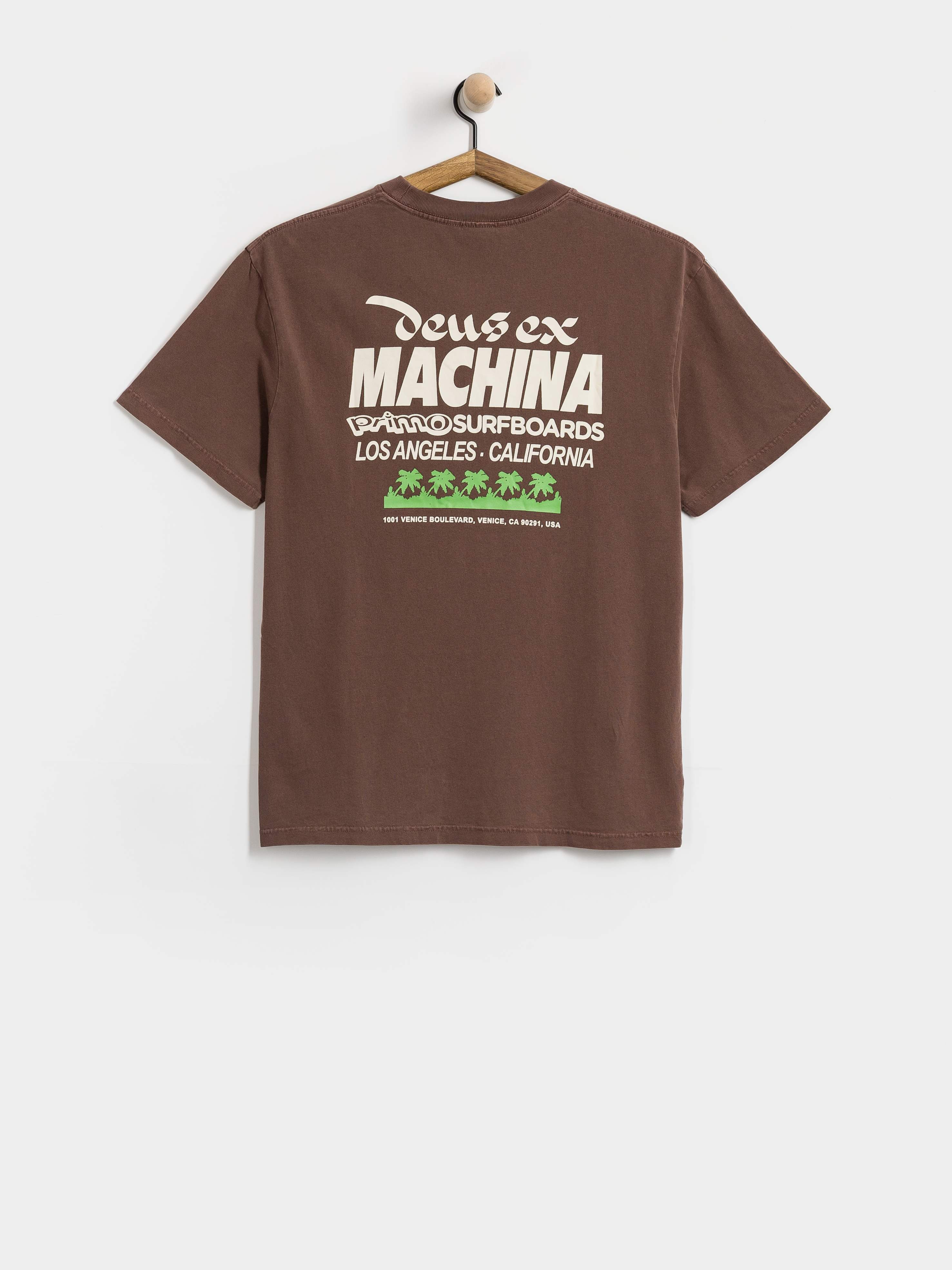Тениска Deus Ex Machina Primo (brown)